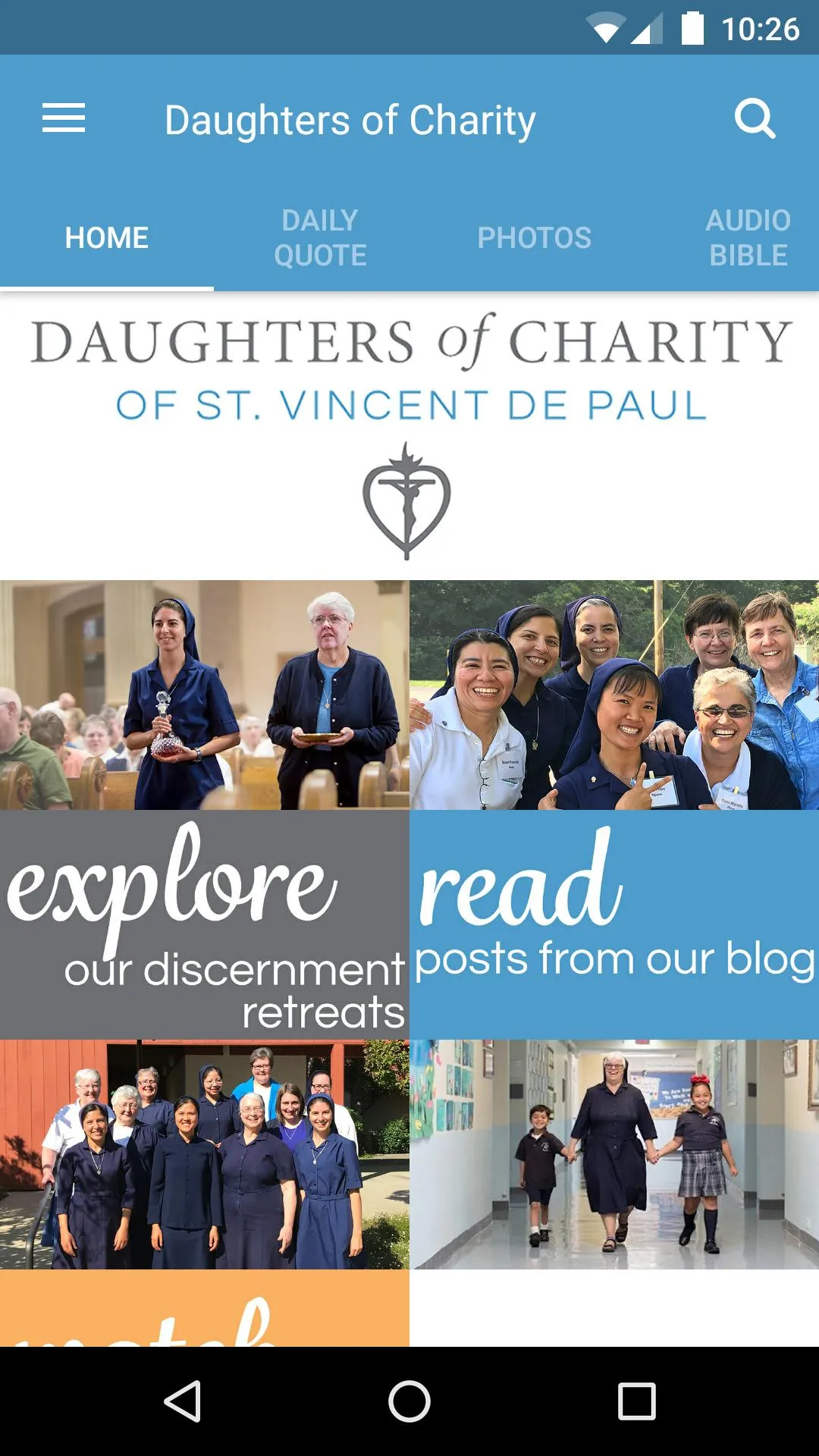 Daughters of Charity US | Indus Appstore | Screenshot