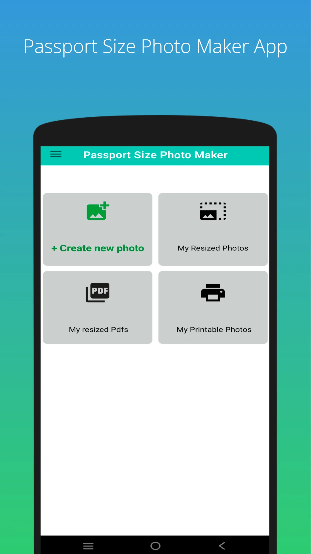 Passport Size Photo Maker | Indus Appstore | Screenshot