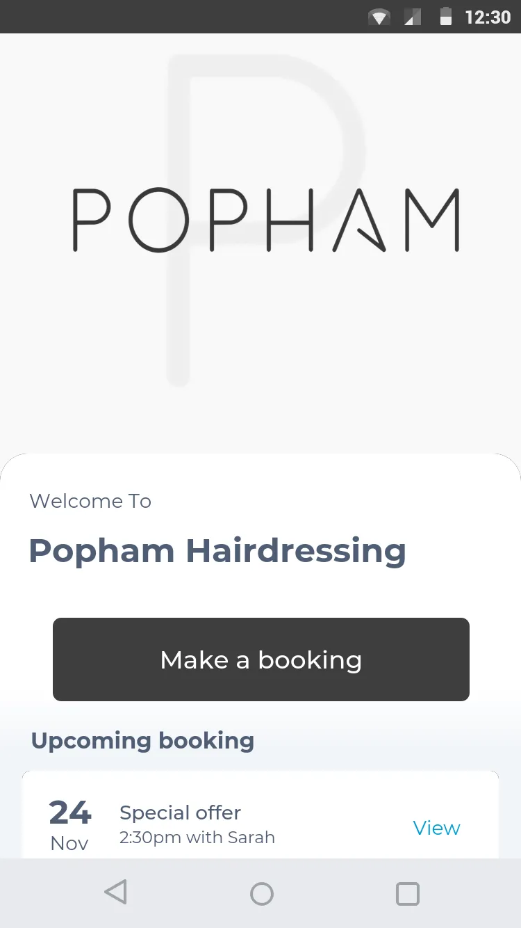 Popham Hairdressing | Indus Appstore | Screenshot