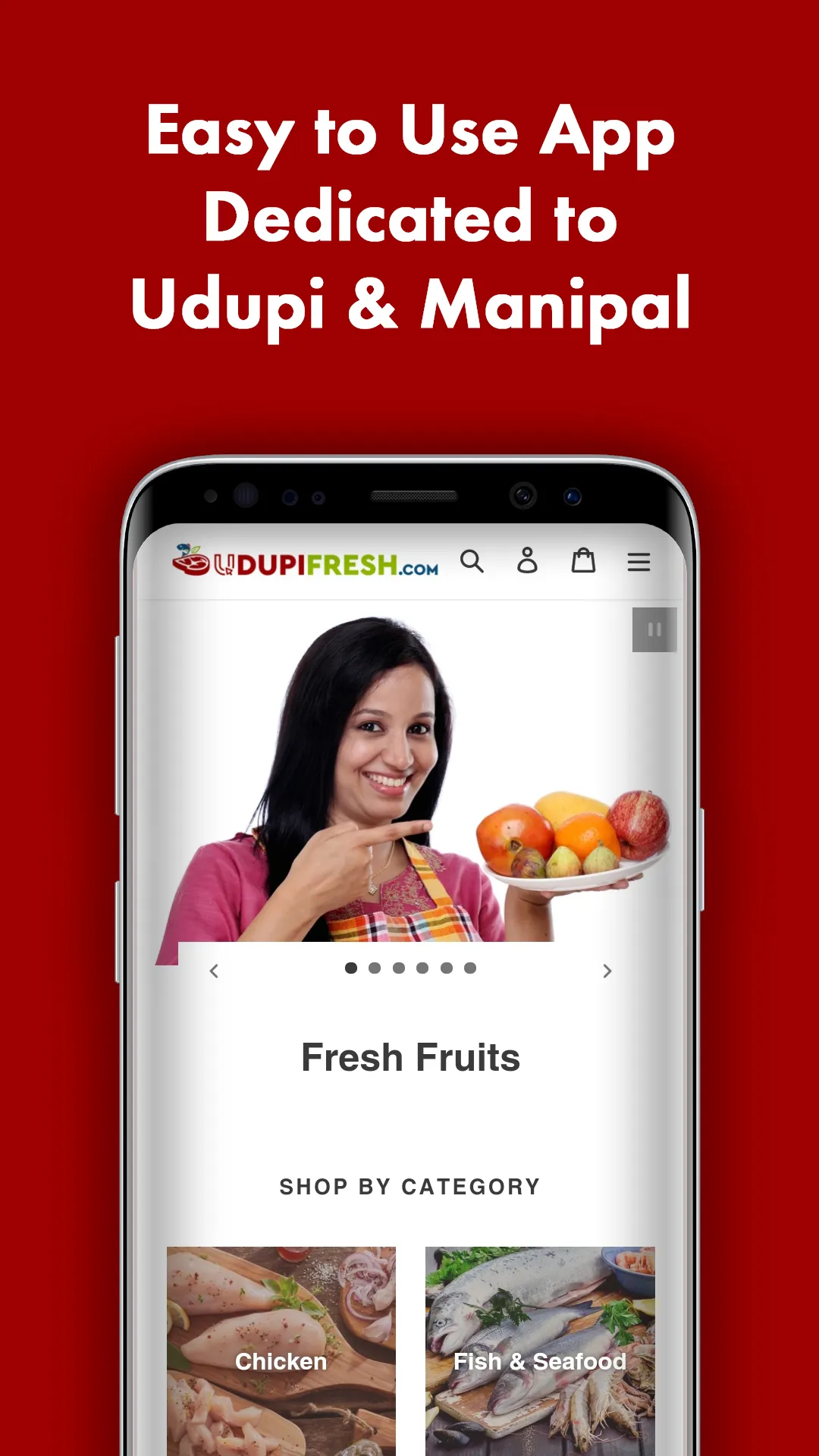 Udupi Fresh - Meat, Fish, Frui | Indus Appstore | Screenshot