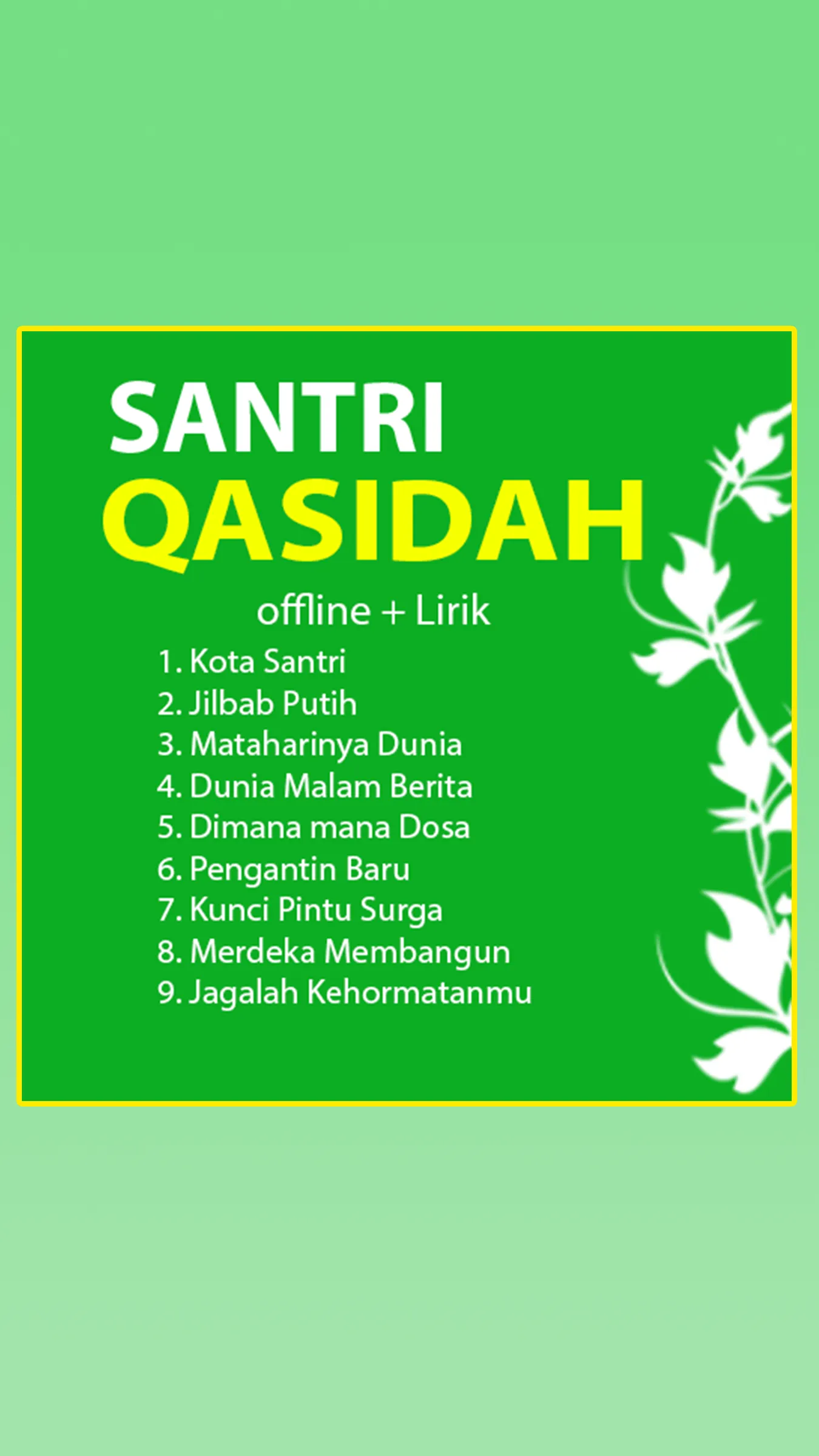 Santri Lagu Qasidah Offline | Indus Appstore | Screenshot