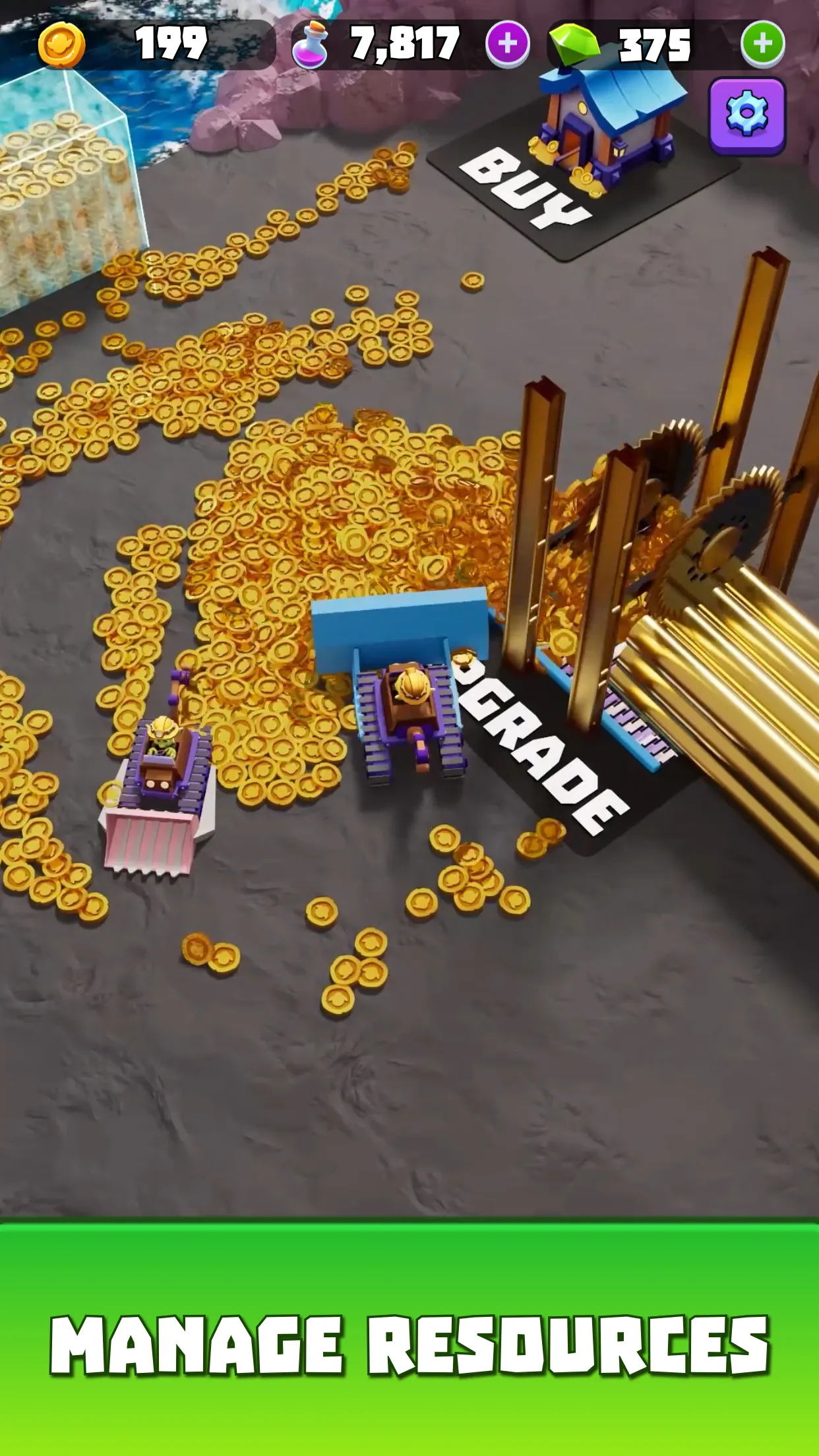 Gold & Goblins: Idle Merger | Indus Appstore | Screenshot