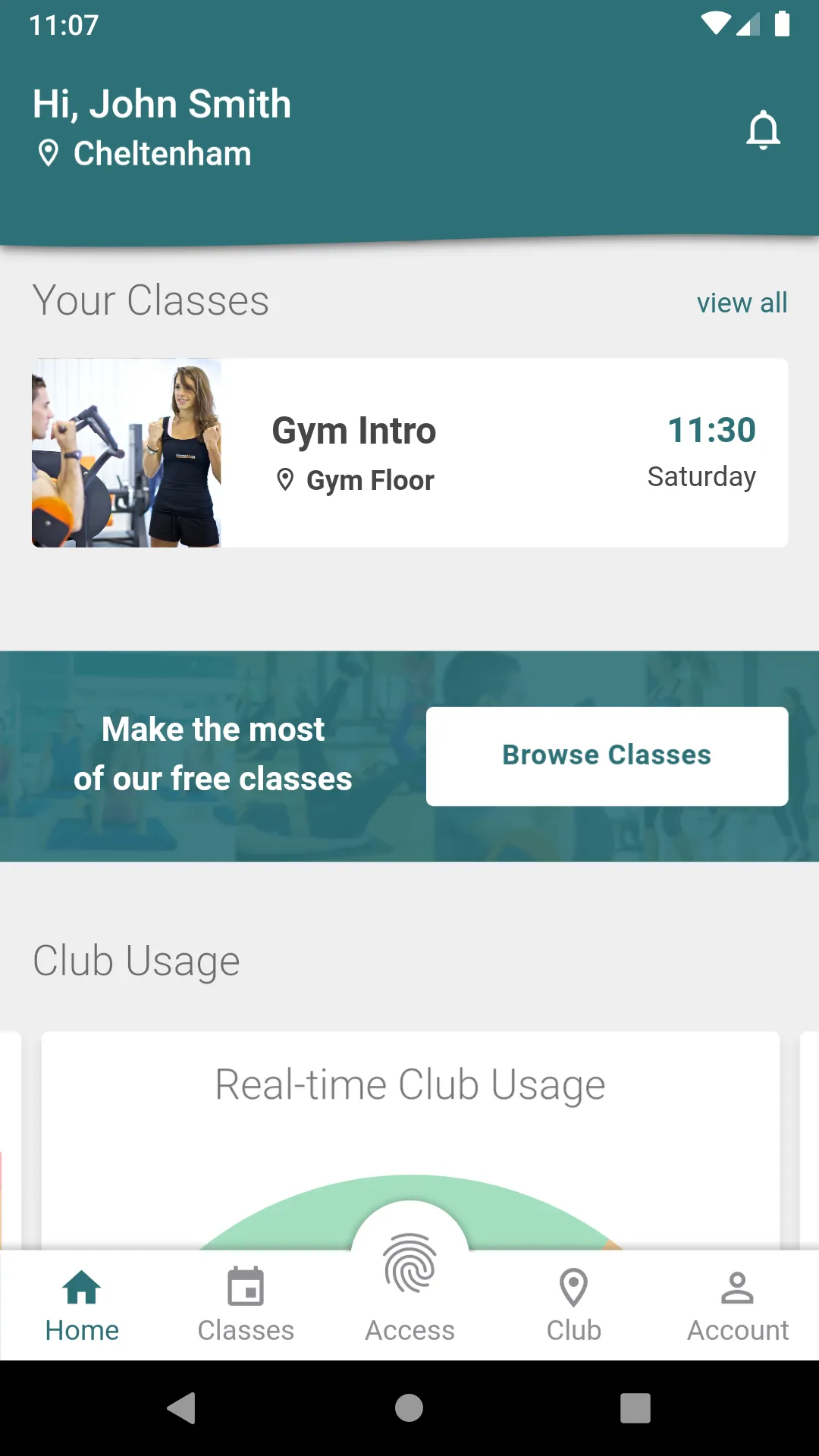 Welcome Gym | Indus Appstore | Screenshot