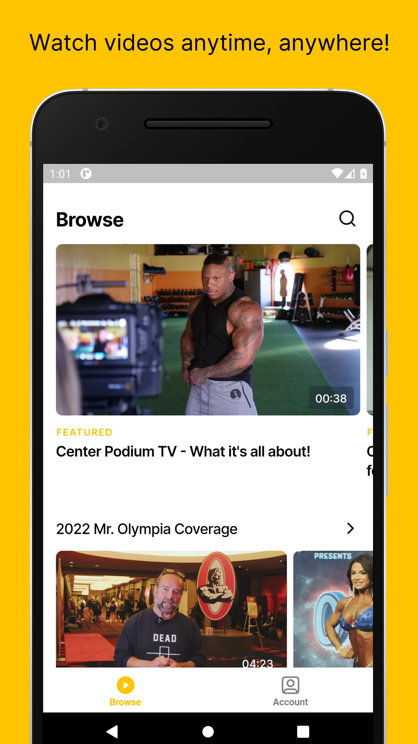 Center Podium TV | Indus Appstore | Screenshot