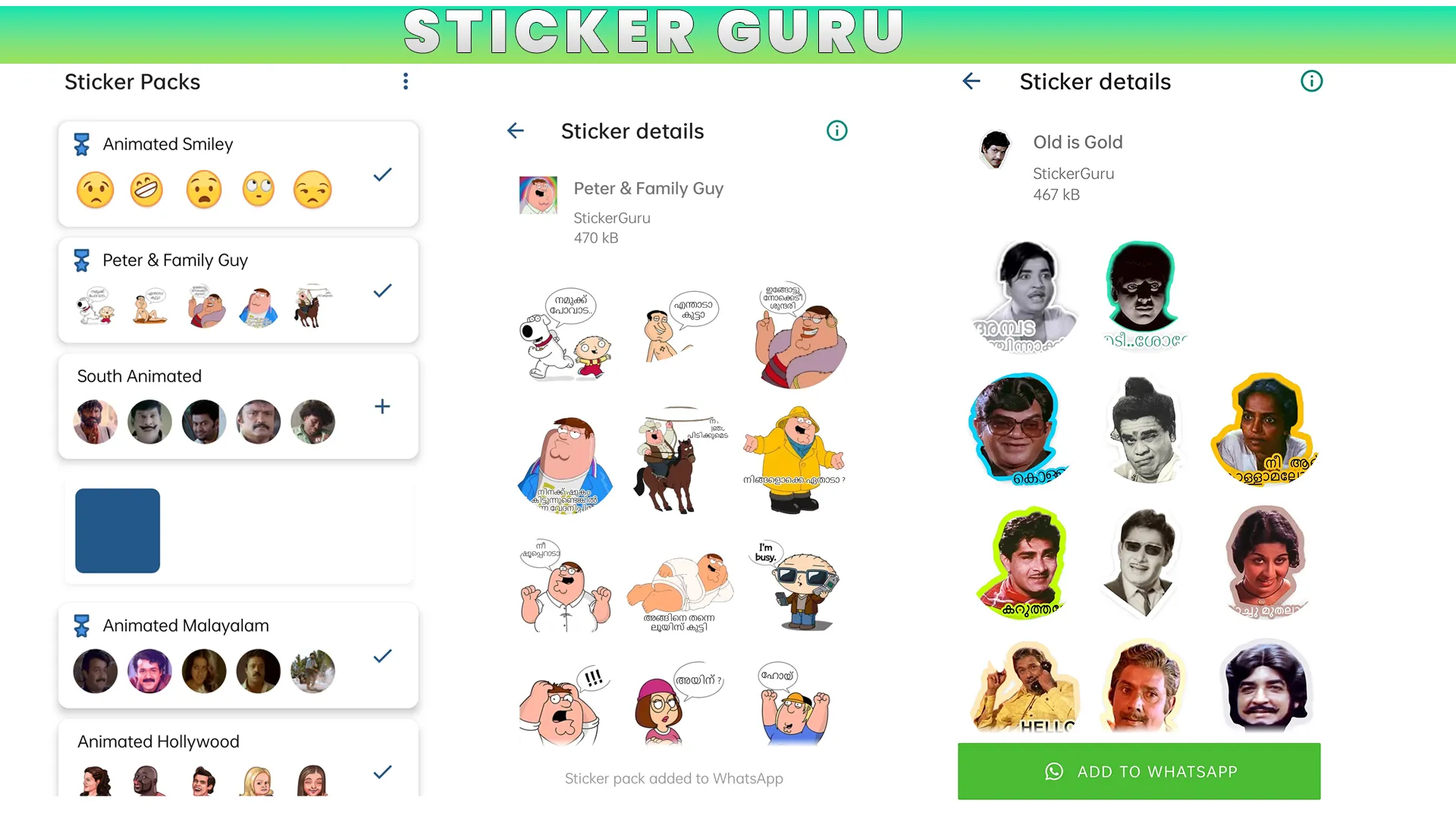 Malayalam Stickers 2023 Peter | Indus Appstore | Screenshot