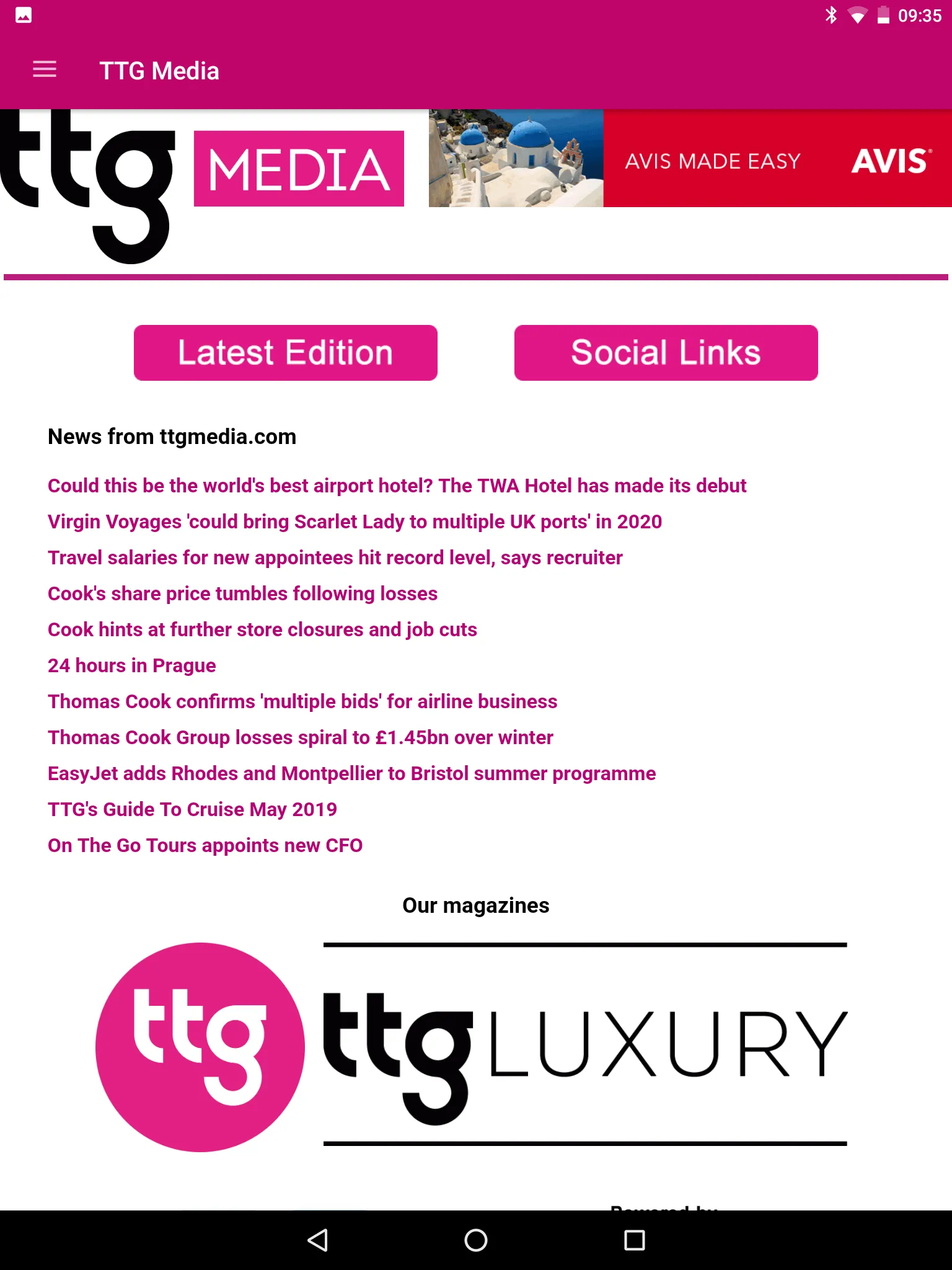 TTG Digital Editions | Indus Appstore | Screenshot