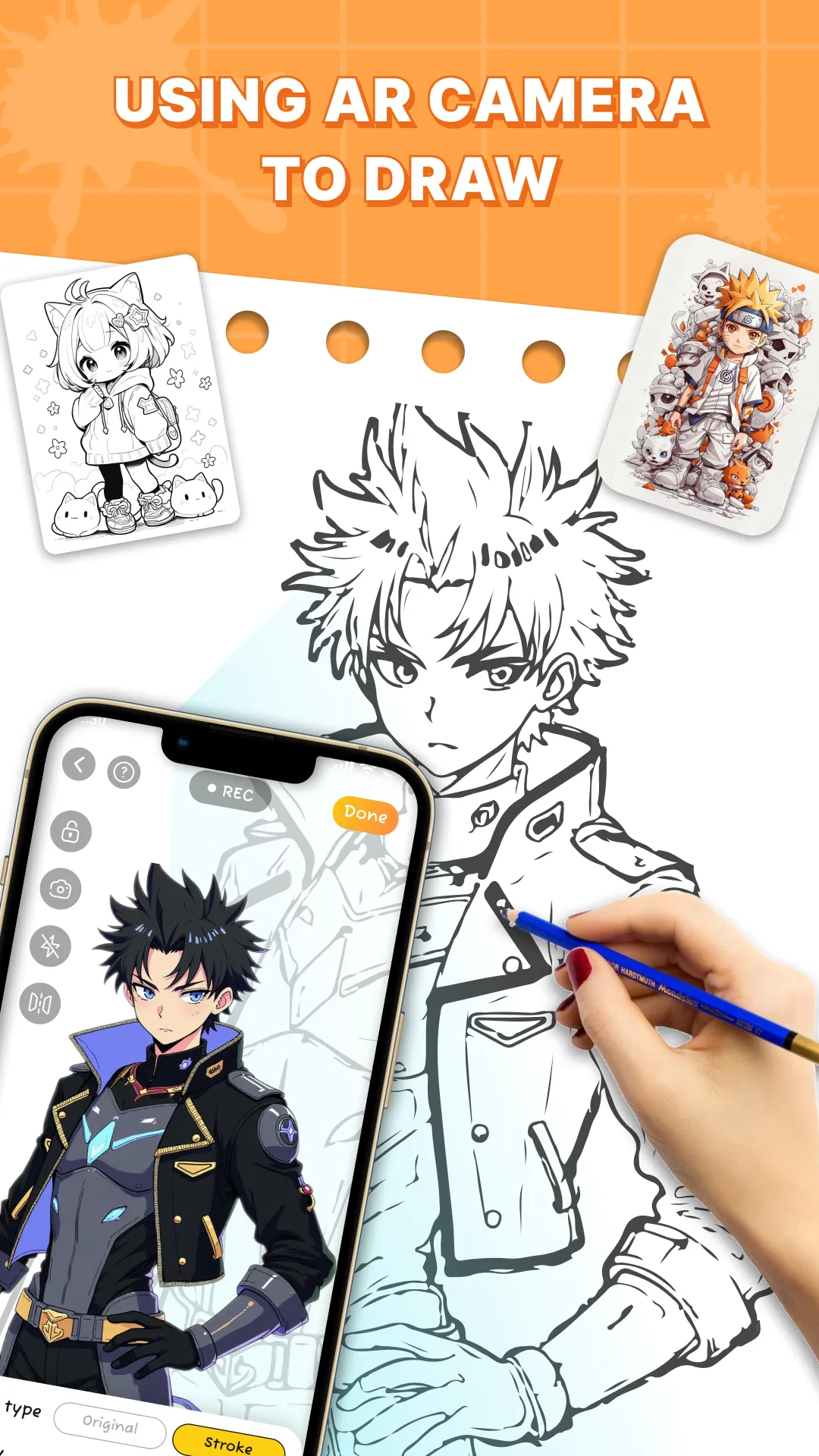 Draw Anime: AR Drawing App | Indus Appstore | Screenshot