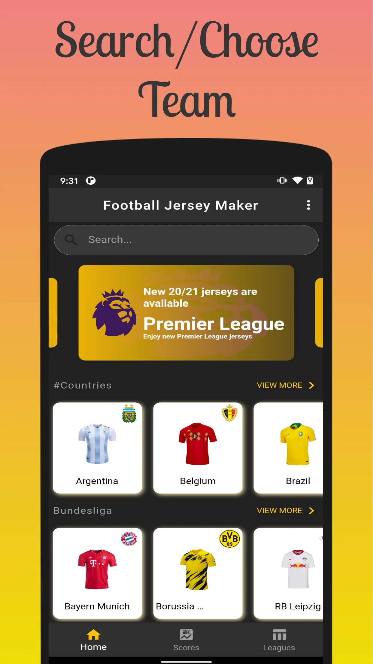 Football Jersey Maker | Indus Appstore | Screenshot