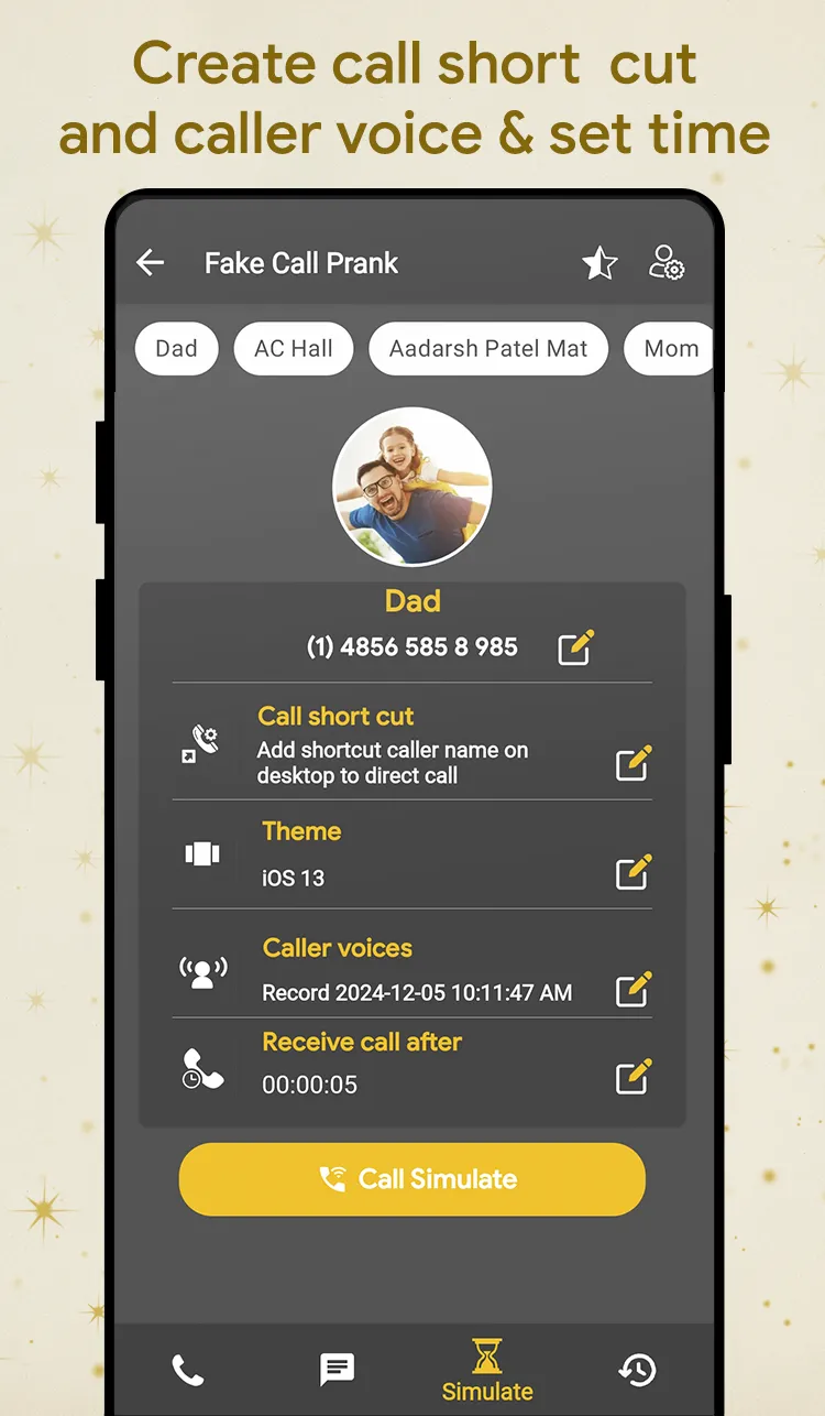 Fake Call &  Chat Prank | Indus Appstore | Screenshot