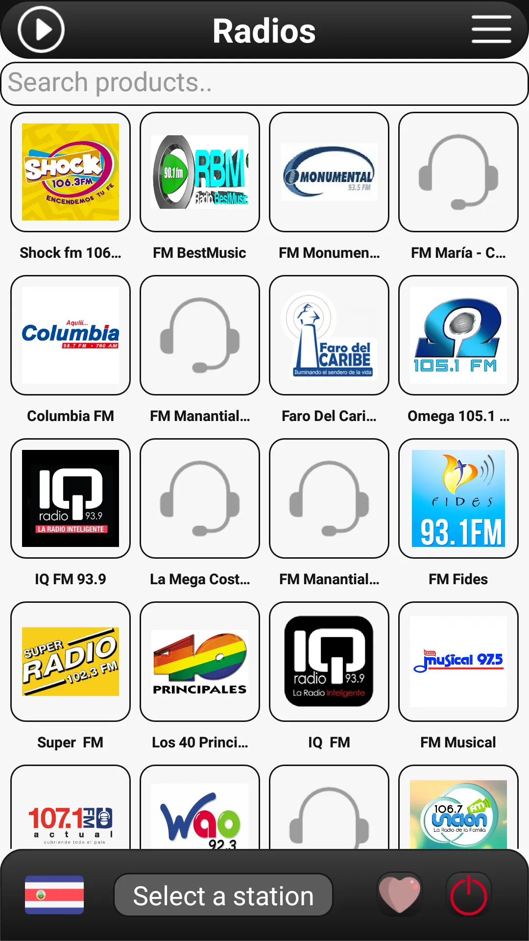 Costa Rica Radio FM | Indus Appstore | Screenshot