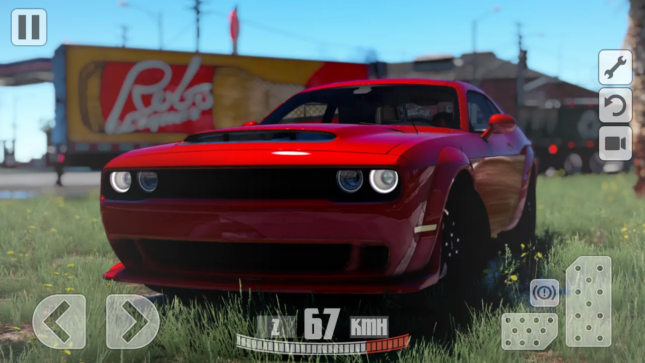 Simulator Dodge Demon Parking | Indus Appstore | Screenshot