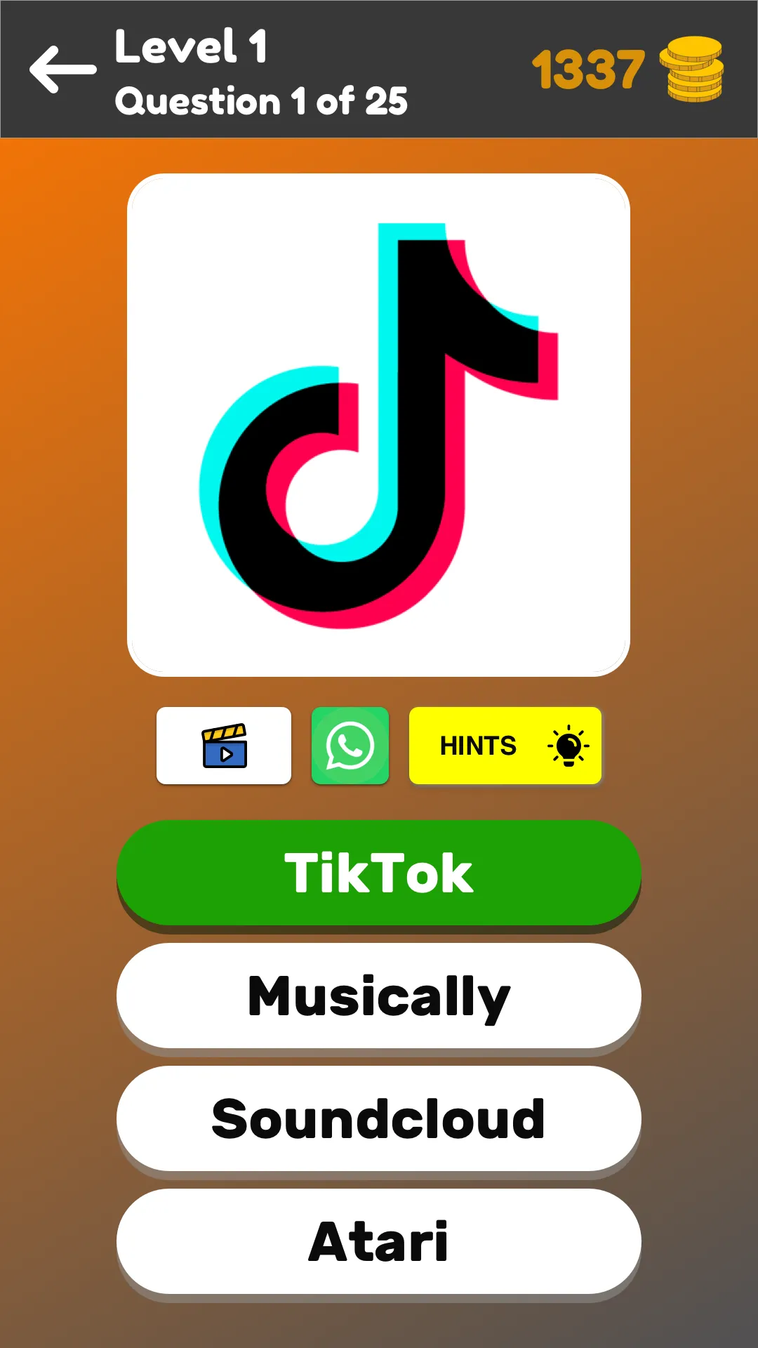 Logo Game: Multiple Choice | Indus Appstore | Screenshot