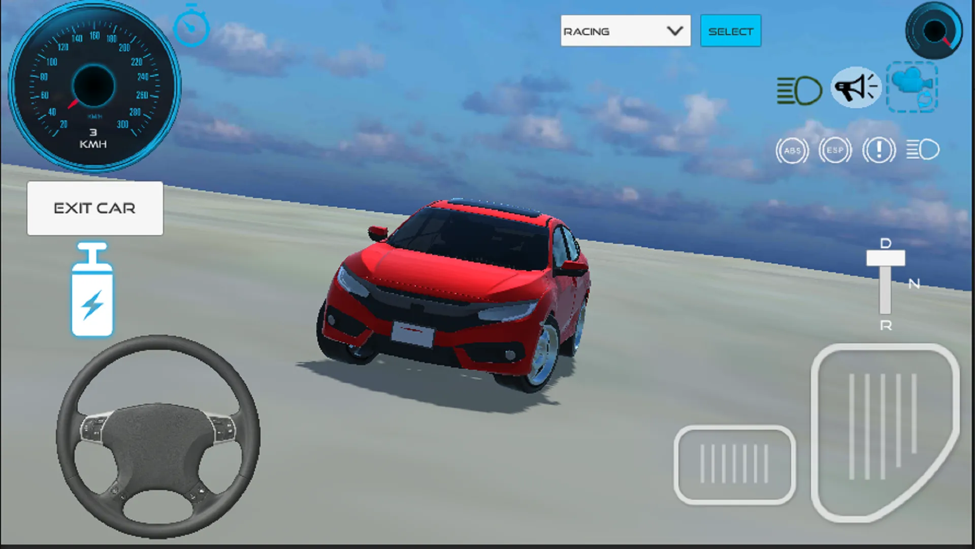 Honda Civic Car Game | Indus Appstore | Screenshot