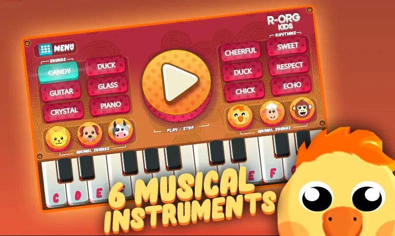 R-ORG Kids Piano | Indus Appstore | Screenshot