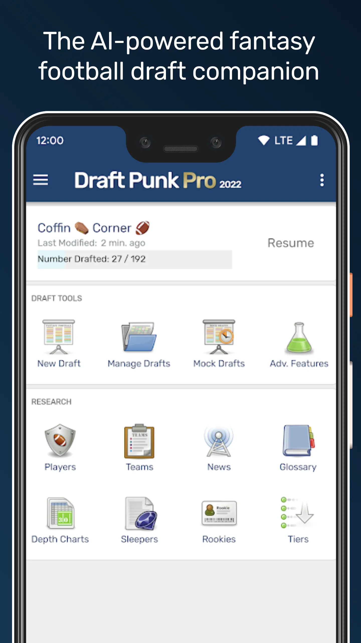 Draft Punk - Fantasy Football | Indus Appstore | Screenshot