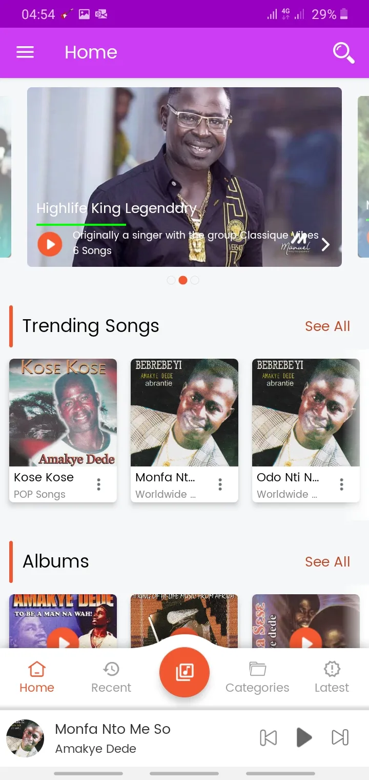 Amakye Dede Music Offline, All | Indus Appstore | Screenshot