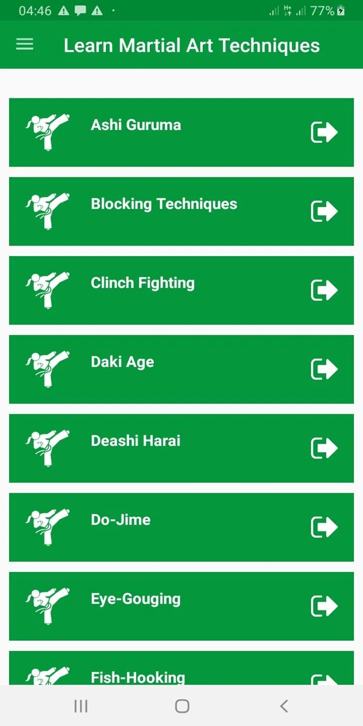 Learn Martial Art Techniques | Indus Appstore | Screenshot