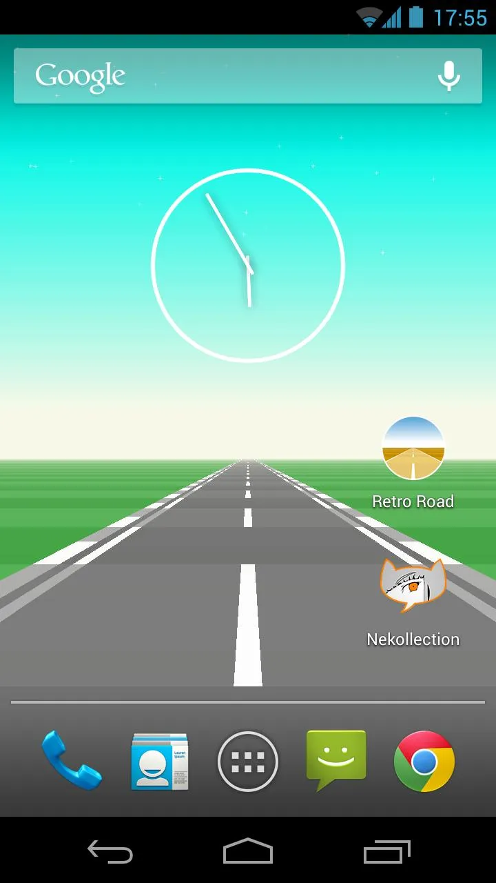 Retro Road Live Wallpaper | Indus Appstore | Screenshot