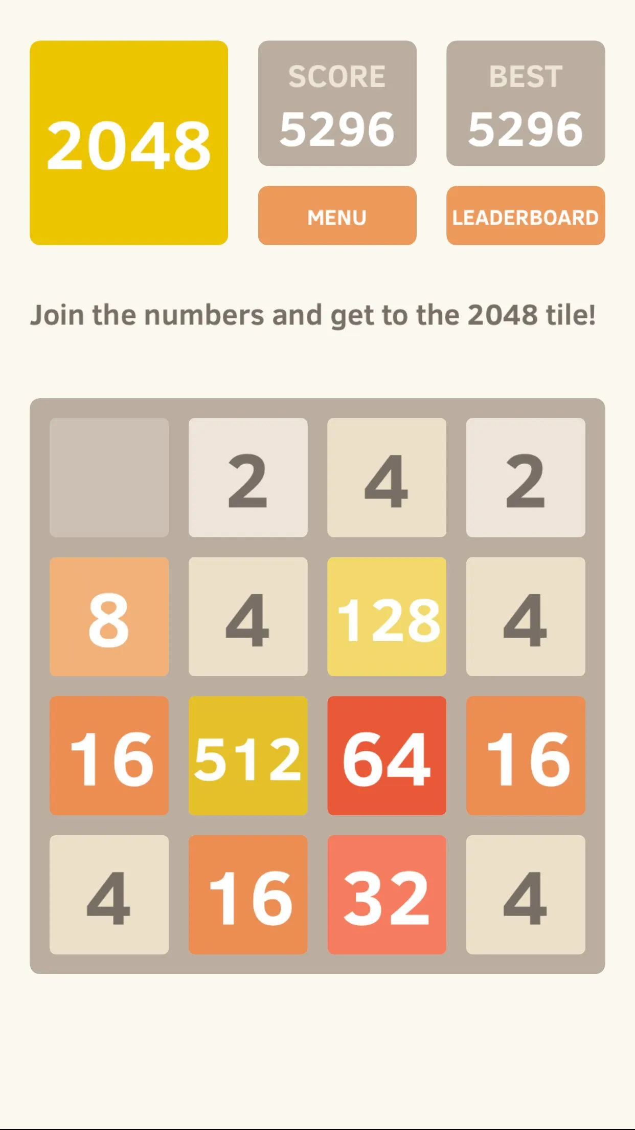 2048 | Indus Appstore | Screenshot