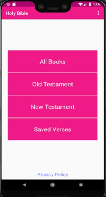 Offline Audio Bible (Ten Versi | Indus Appstore | Screenshot