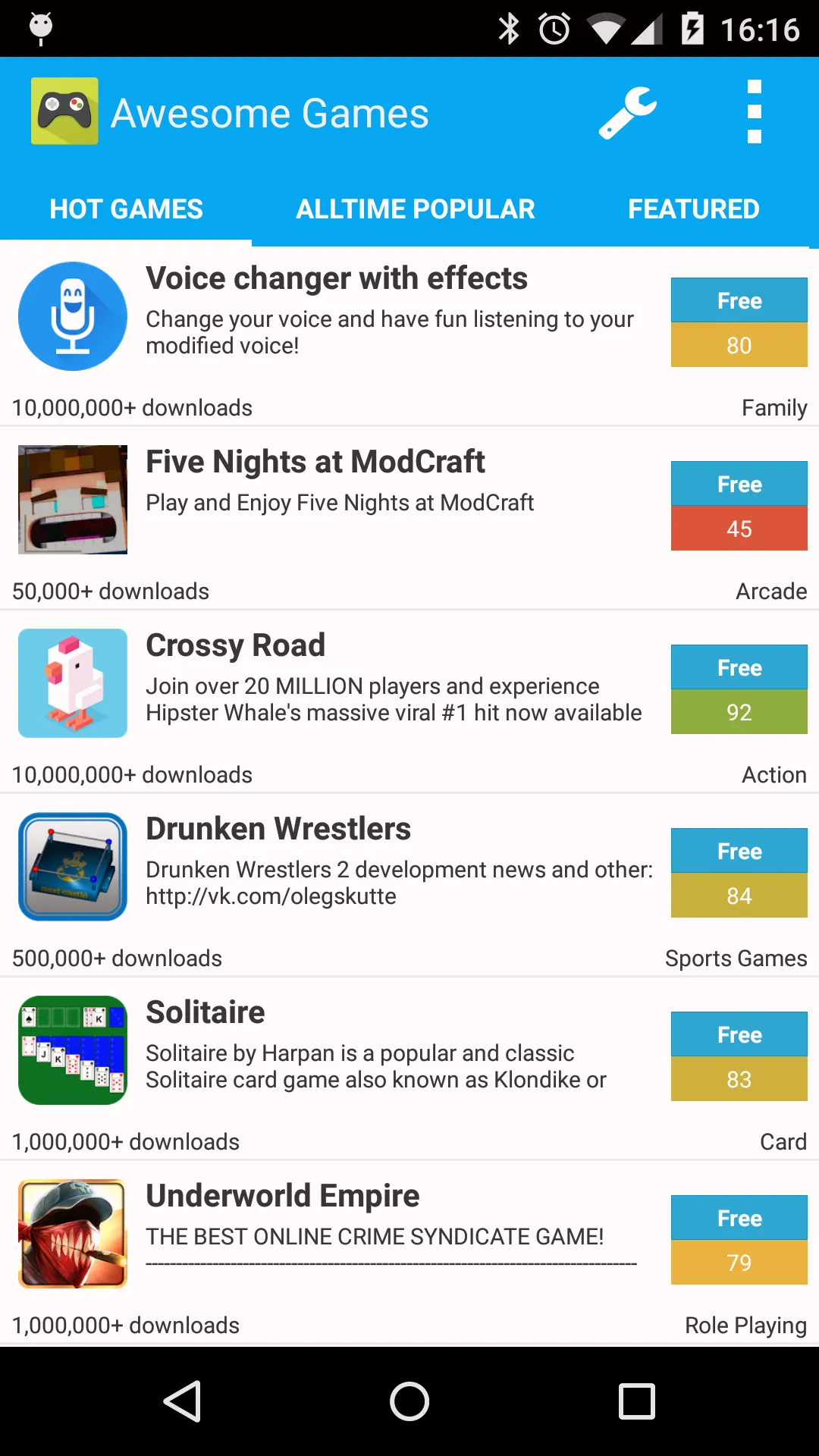 Find Awesome Games | Indus Appstore | Screenshot