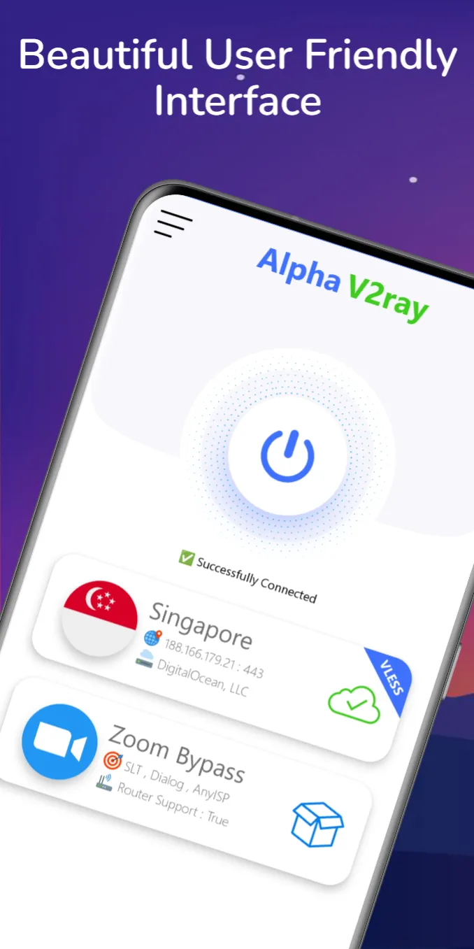 Alpha V2ray - Tunnel VPN | Indus Appstore | Screenshot