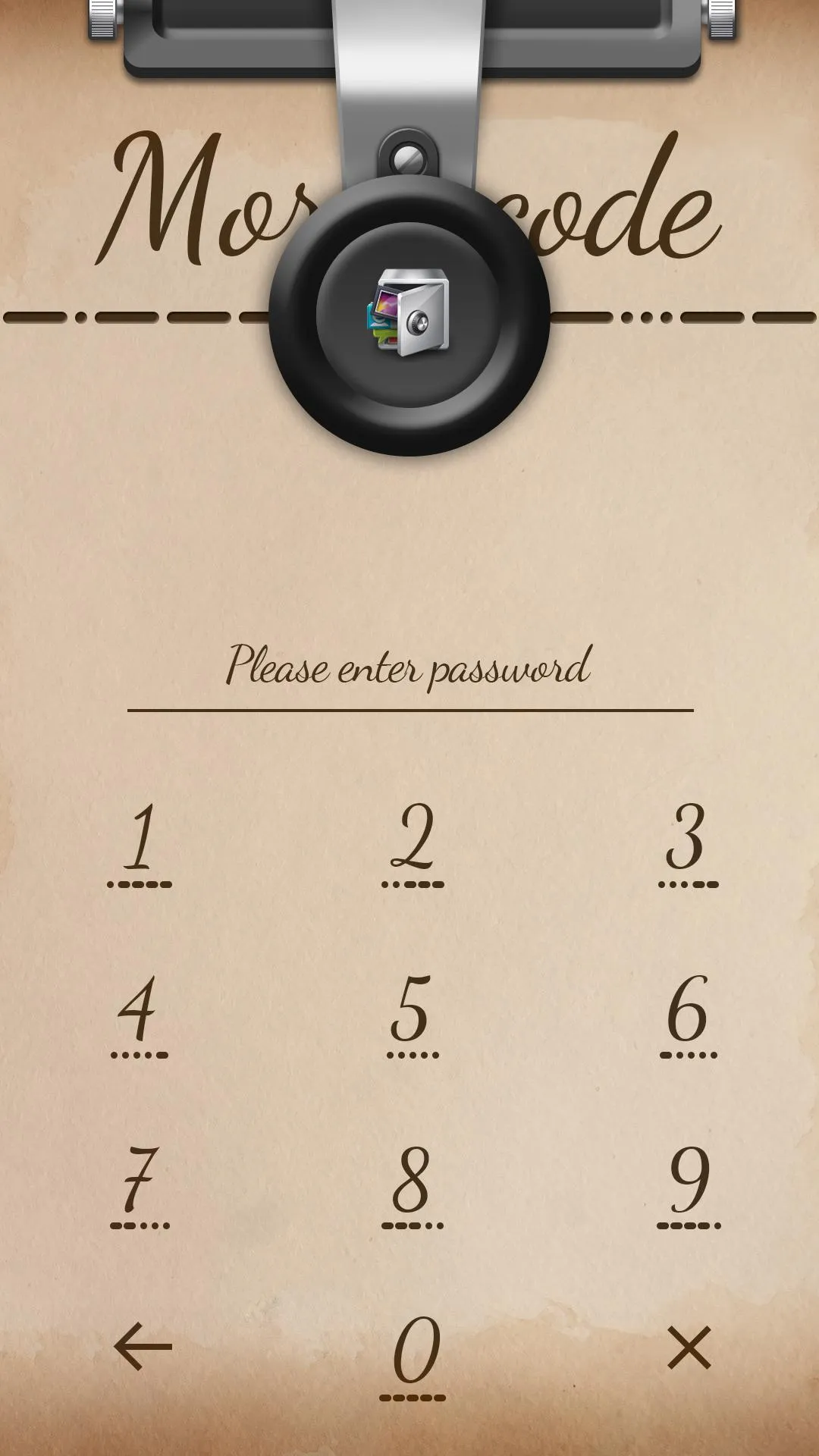 AppLock Theme MorseCode | Indus Appstore | Screenshot