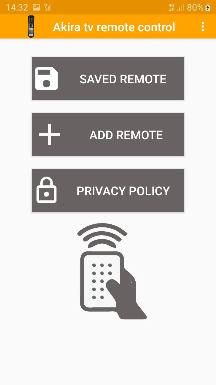 Akira tv remote control | Indus Appstore | Screenshot