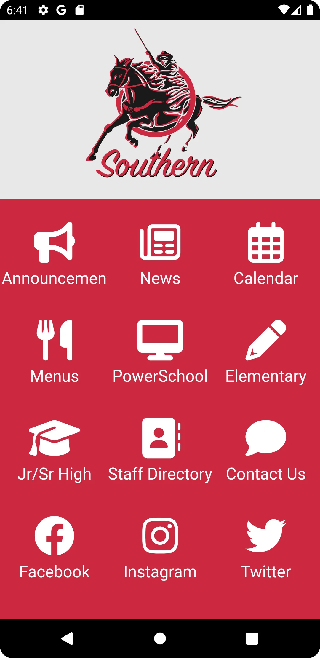 Southern School District | Indus Appstore | Screenshot