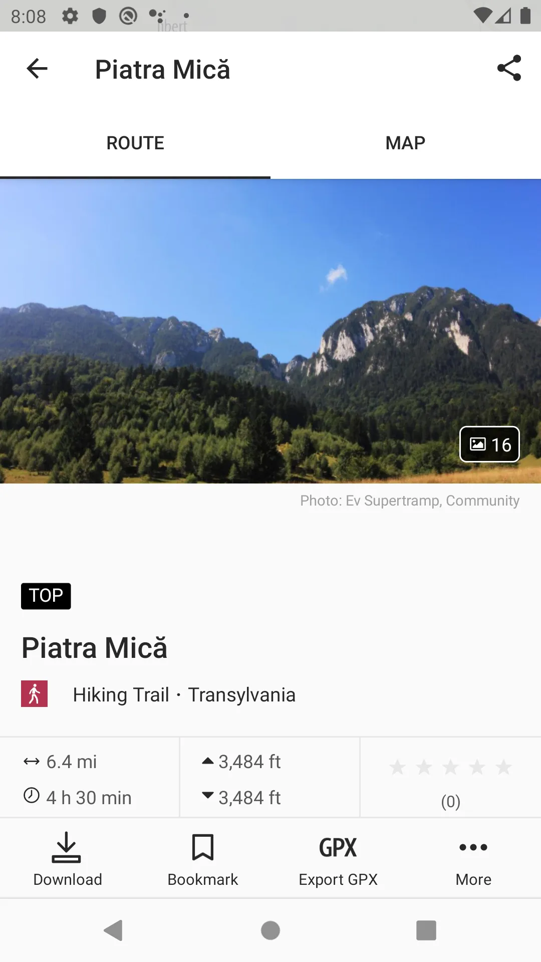 Romania Outdoor Travel Guide | Indus Appstore | Screenshot