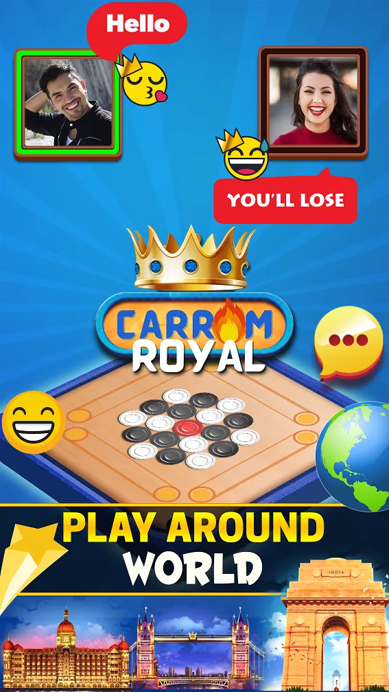 Carrom Royal : Disc Pool | Indus Appstore | Screenshot