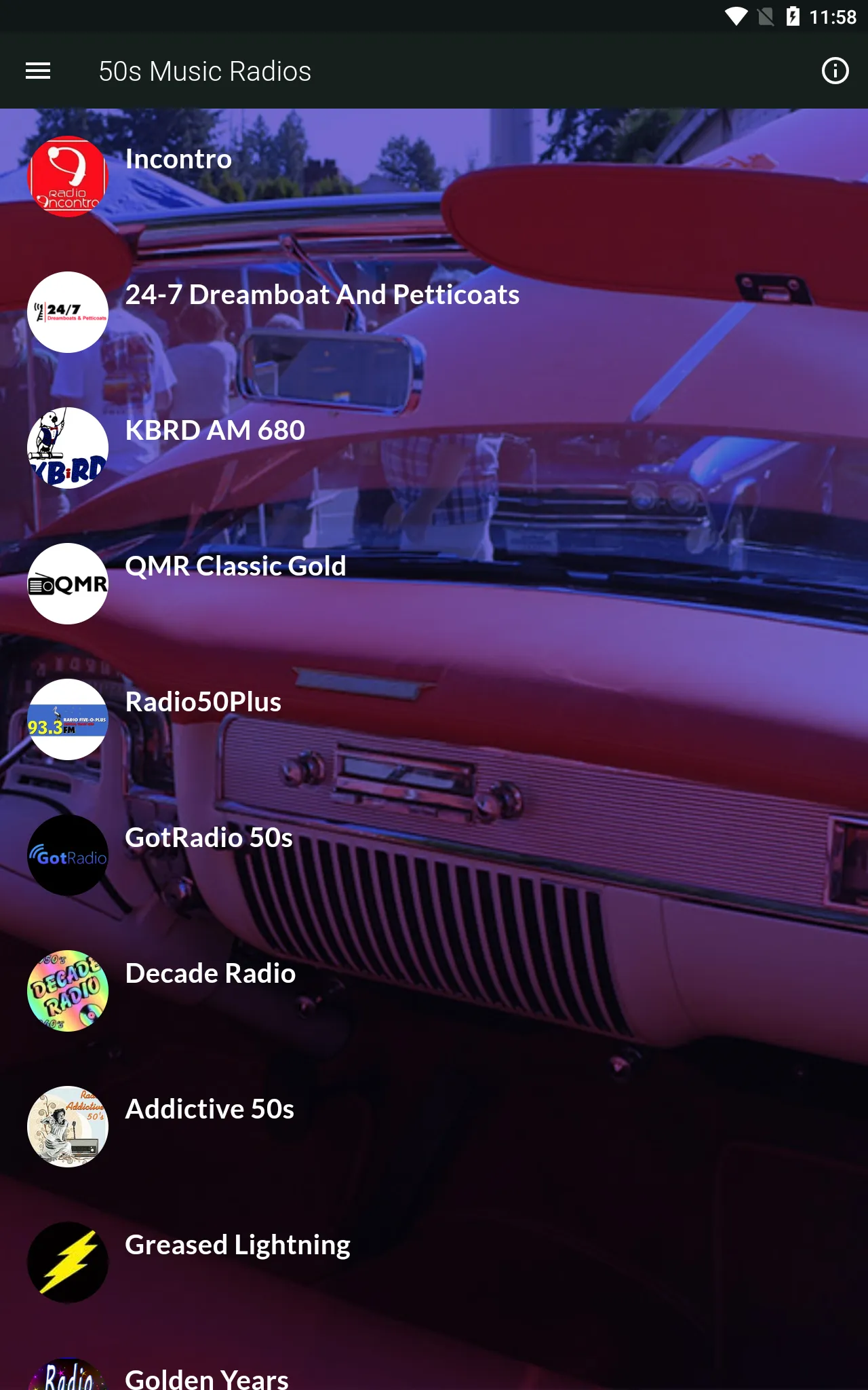 50s Music Radios - Jazz, Blues | Indus Appstore | Screenshot