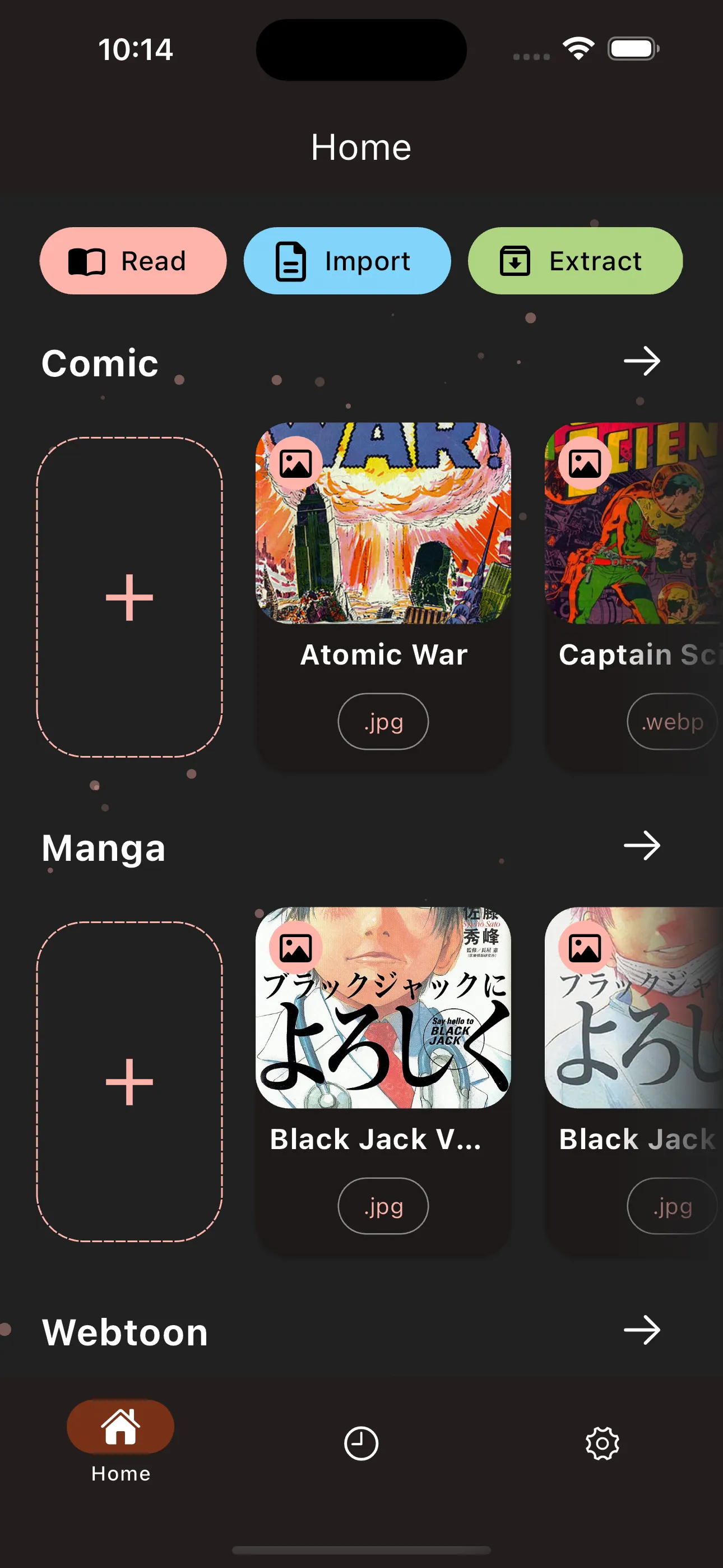 bloopworm - comic book reader | Indus Appstore | Screenshot