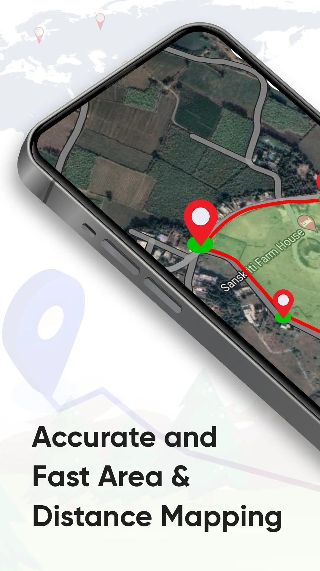 GPS Land Area Calculator | Indus Appstore | Screenshot