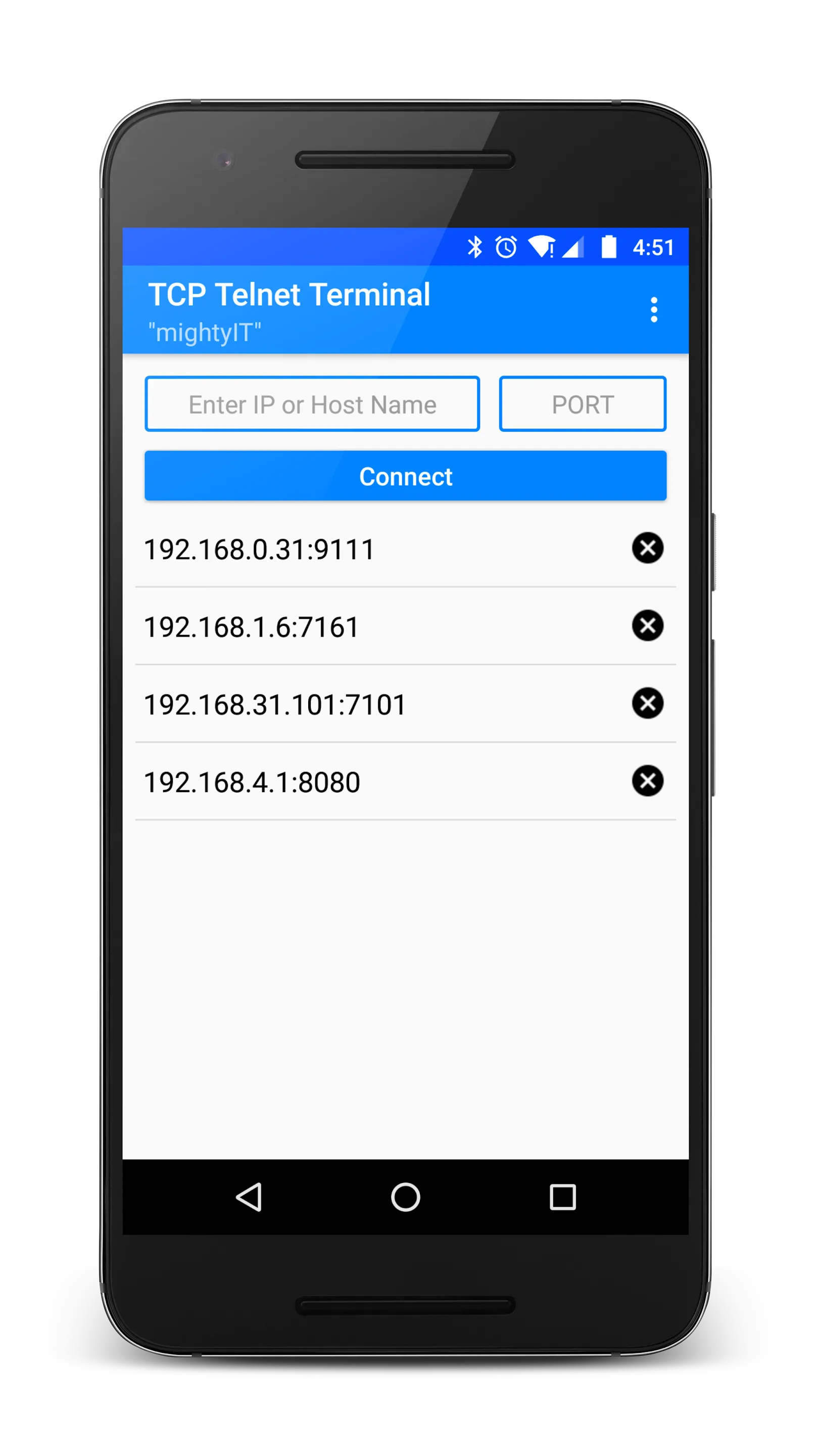 TCP Telnet Terminal | Indus Appstore | Screenshot