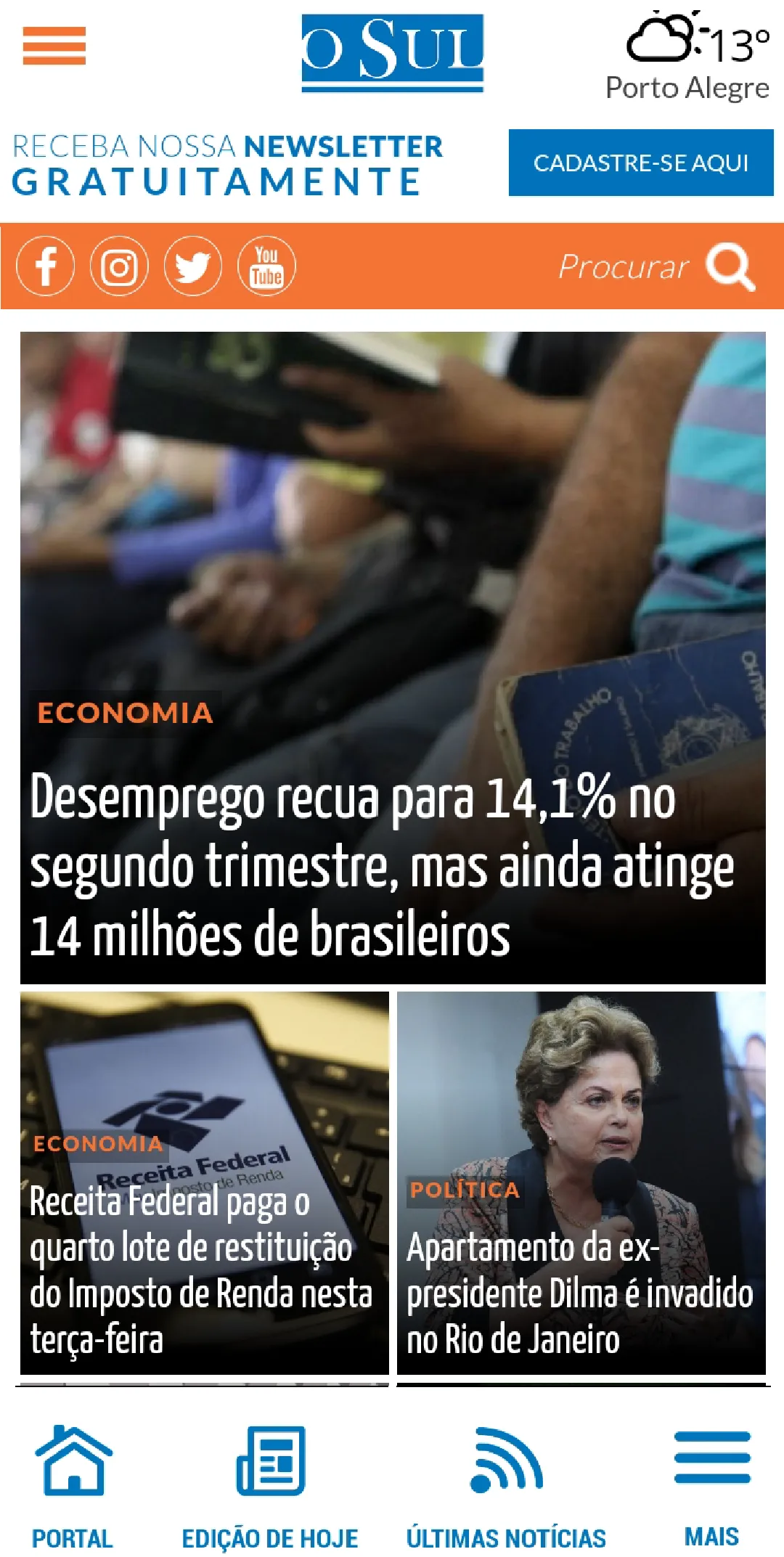 Jornal O Sul | Indus Appstore | Screenshot