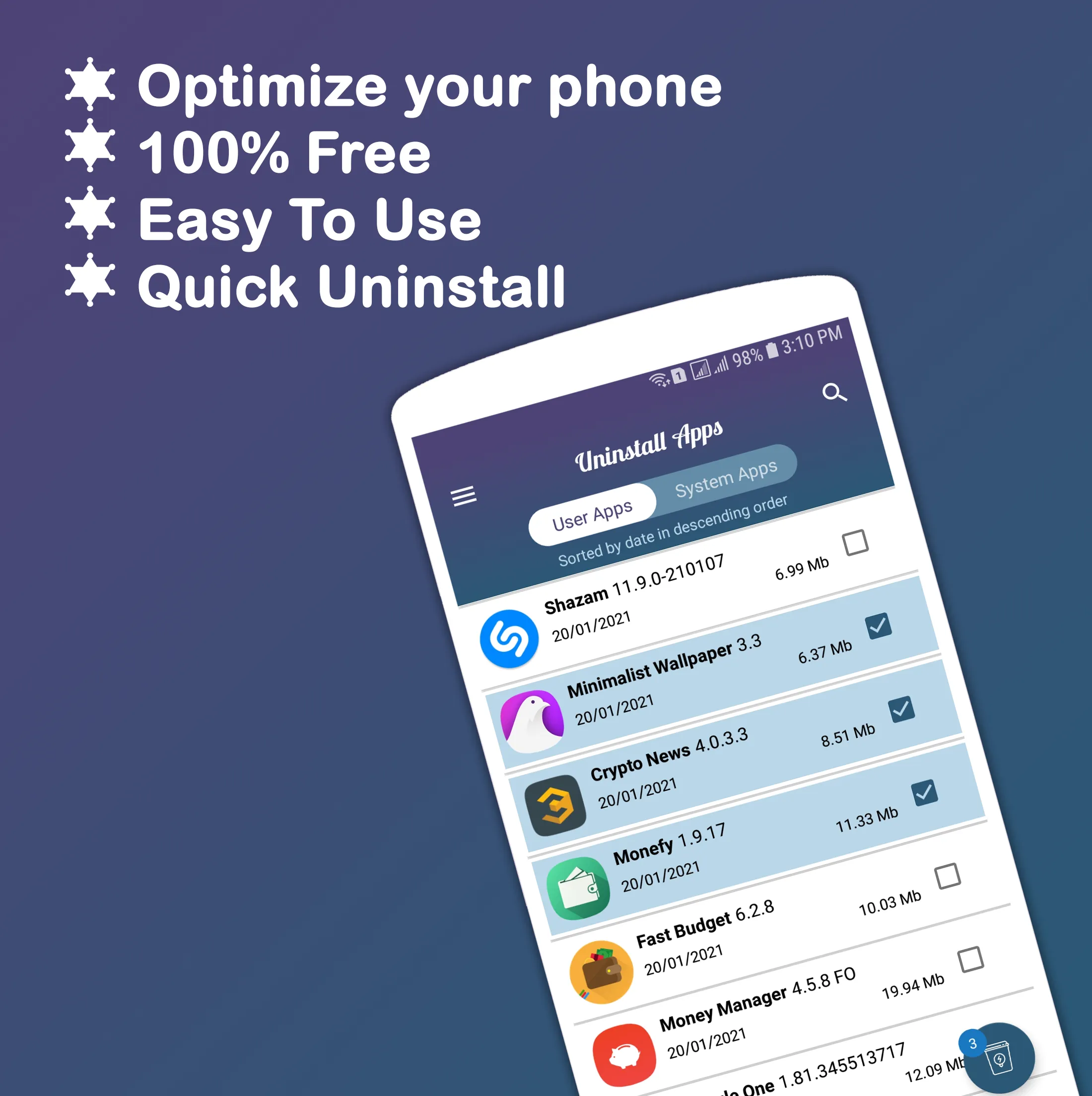 Uninstall App Easy Uninstaller | Indus Appstore | Screenshot