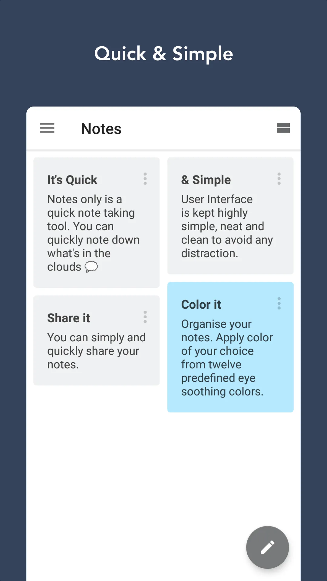 Notepad Simple Notesonly | Indus Appstore | Screenshot