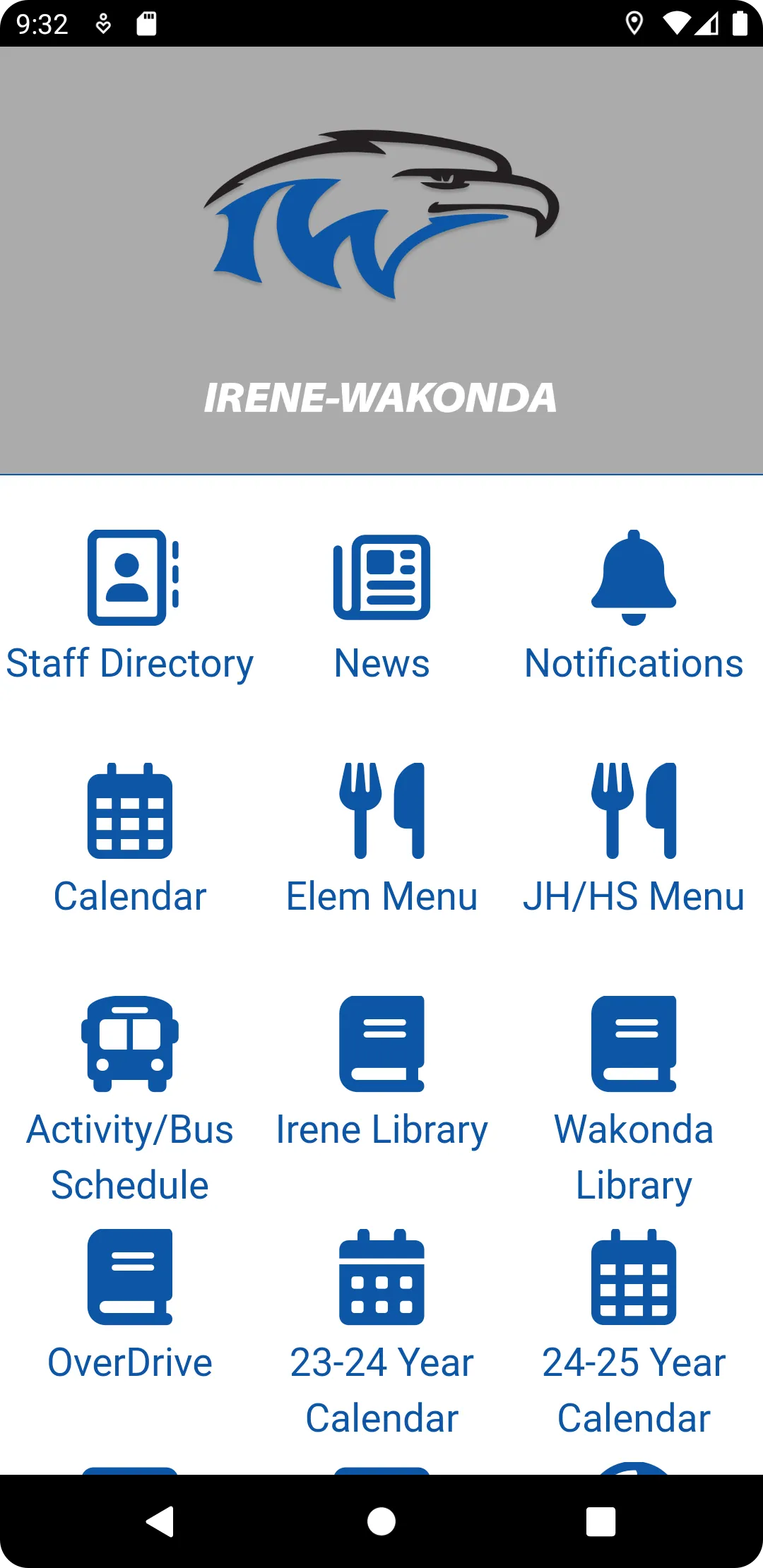 Irene-Wakonda School District | Indus Appstore | Screenshot