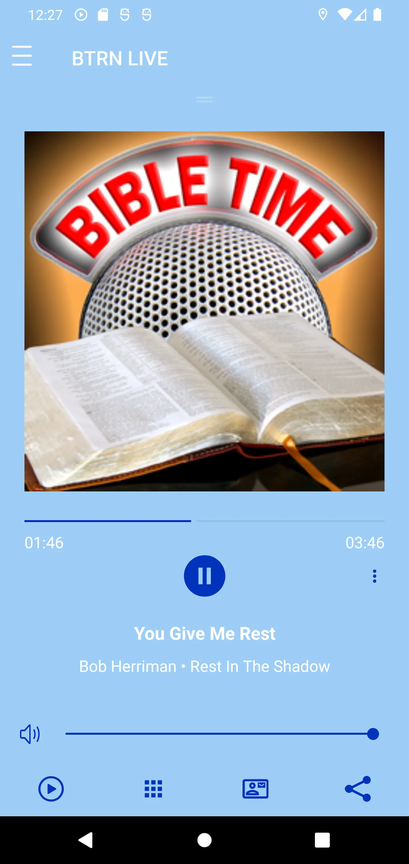 Bible Time Radio Network | Indus Appstore | Screenshot