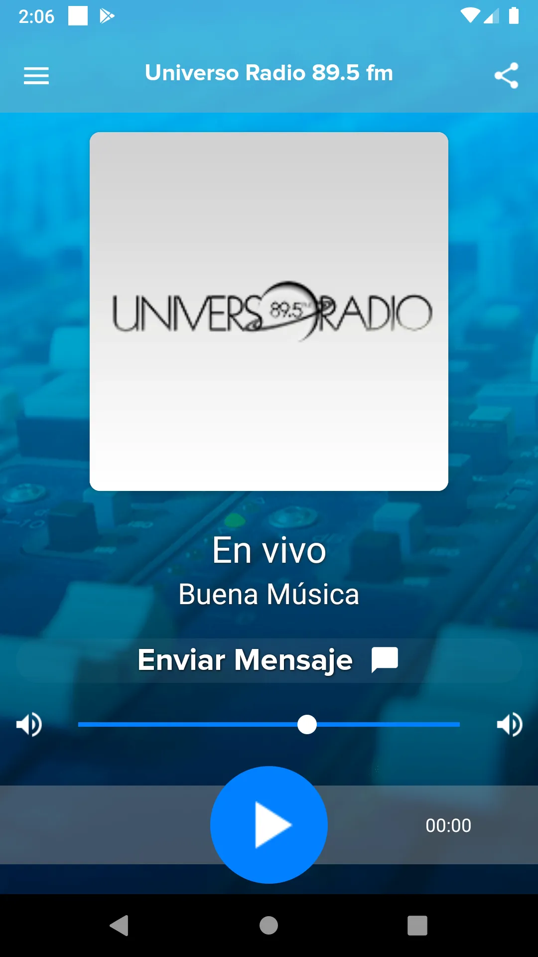 Universo Radio 89.5 fm | Indus Appstore | Screenshot