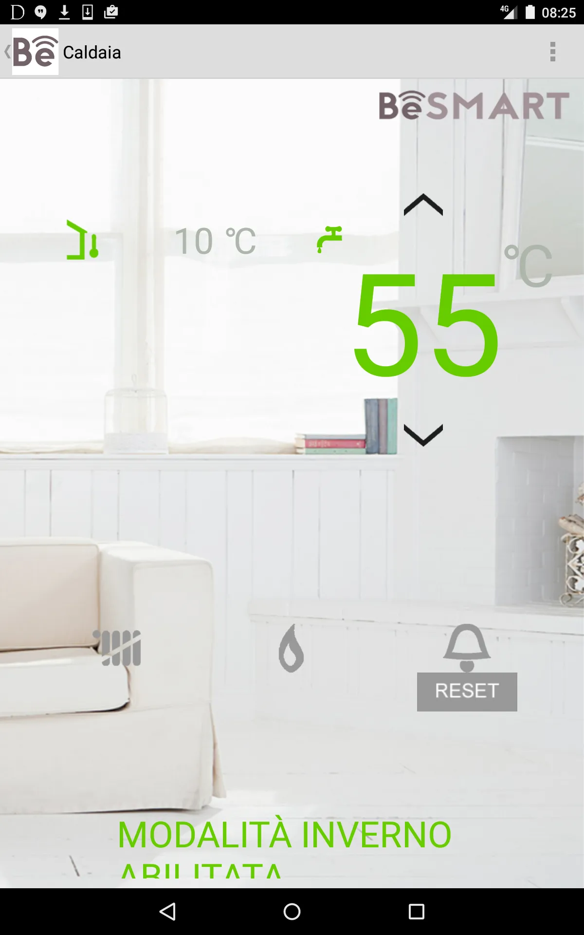 BeSMART Thermostat | Indus Appstore | Screenshot