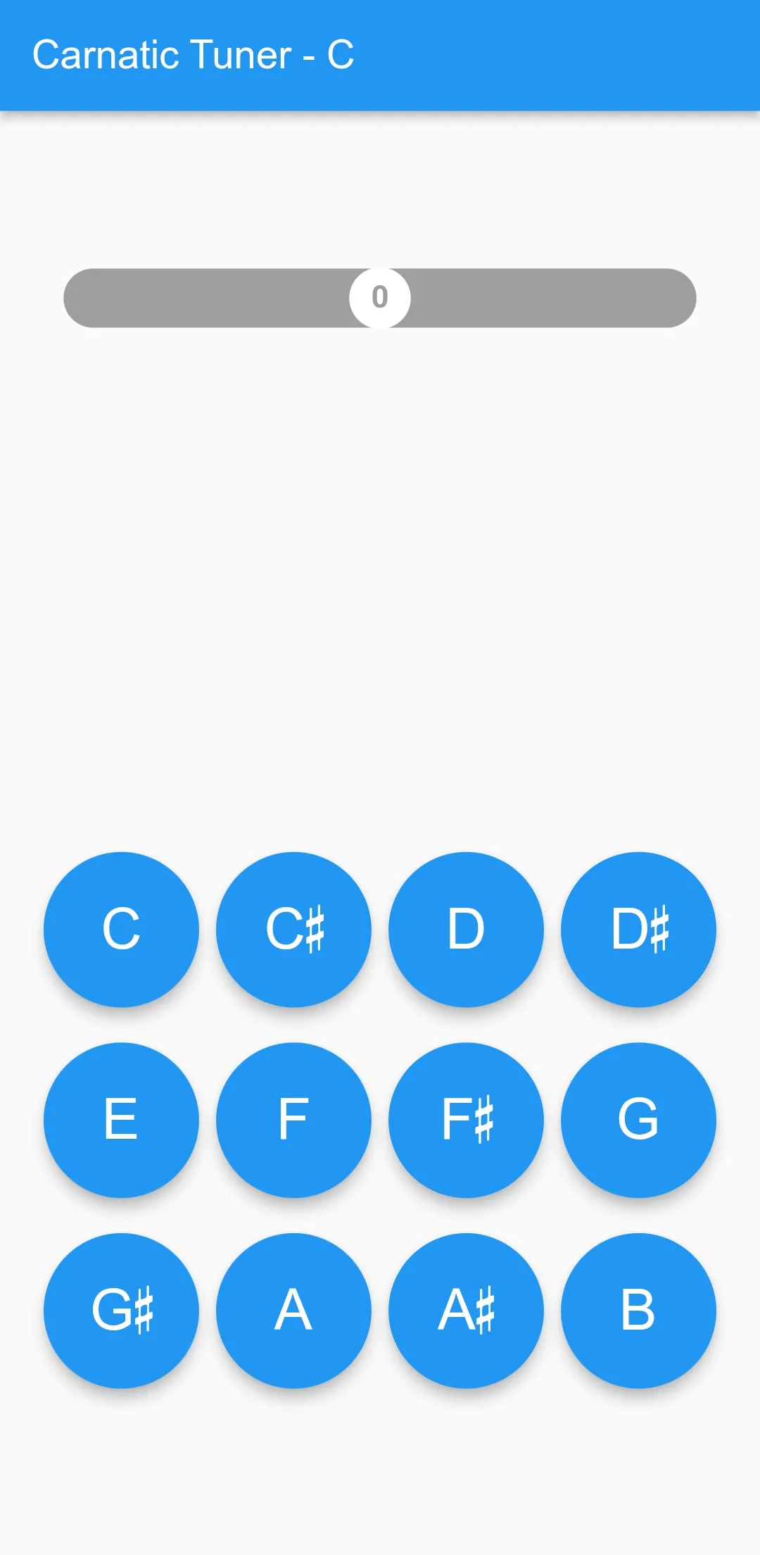 Carnatic Tuner | Indus Appstore | Screenshot