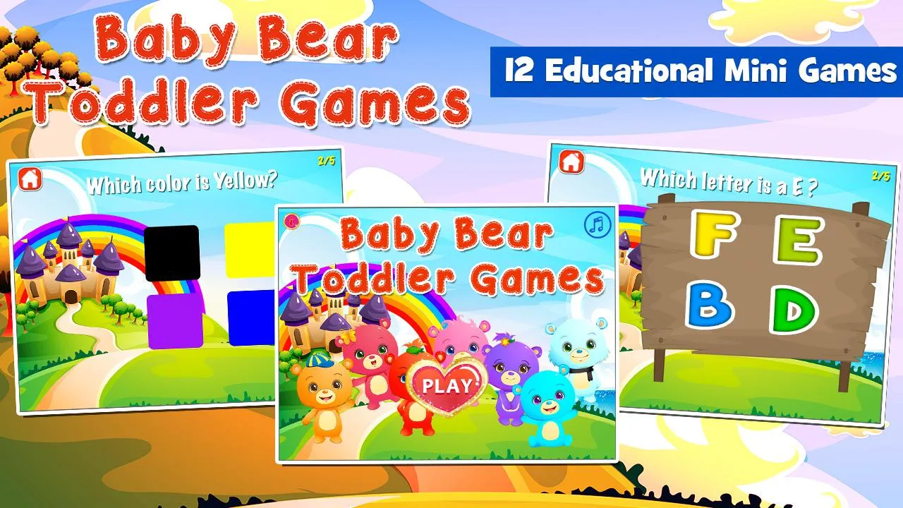 Baby Bear Games for Toddlers | Indus Appstore | Screenshot