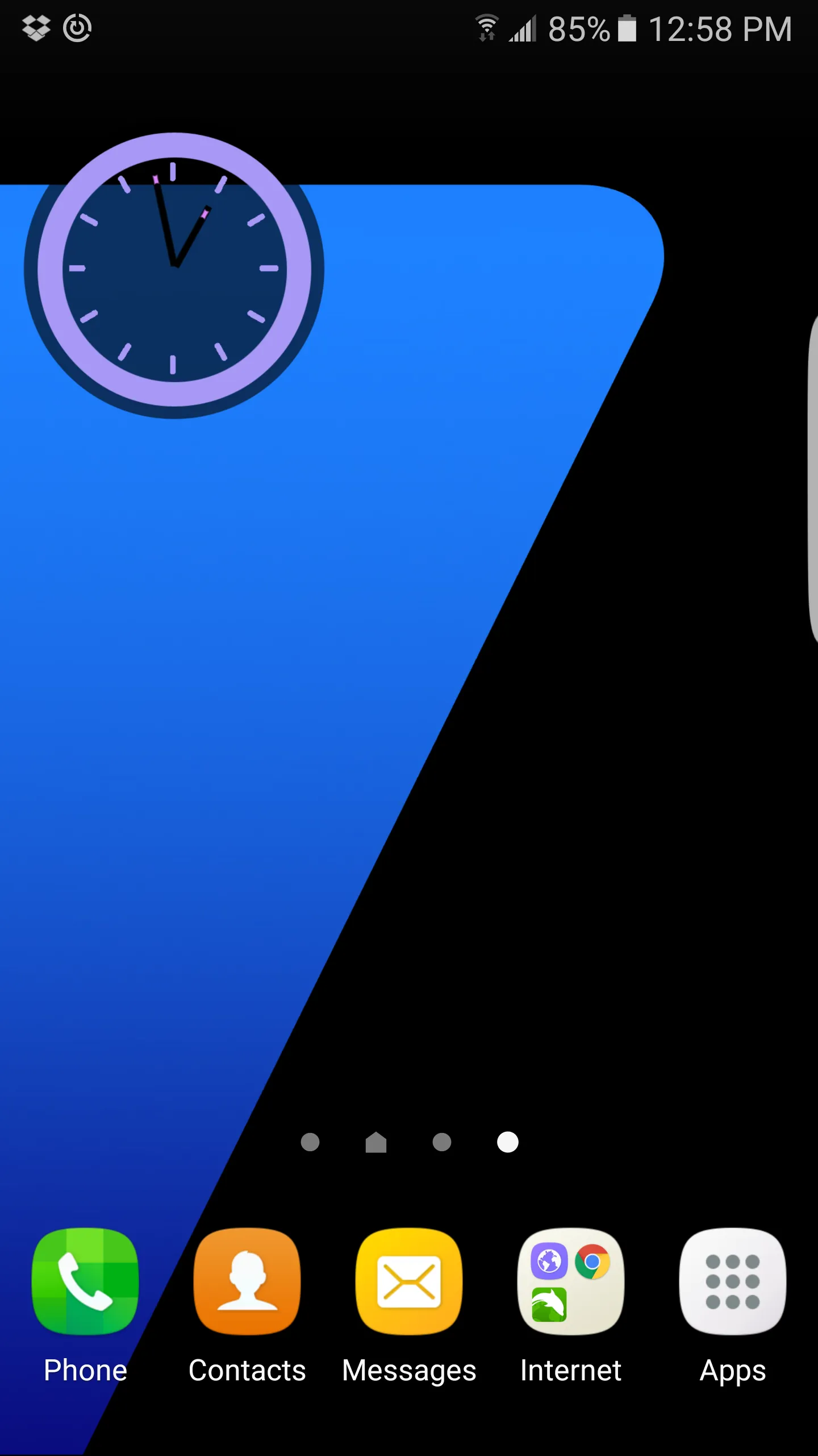 Analog Clock Widget | Indus Appstore | Screenshot