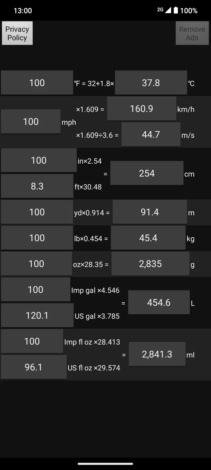 Unit Converters in ft lb oz | Indus Appstore | Screenshot