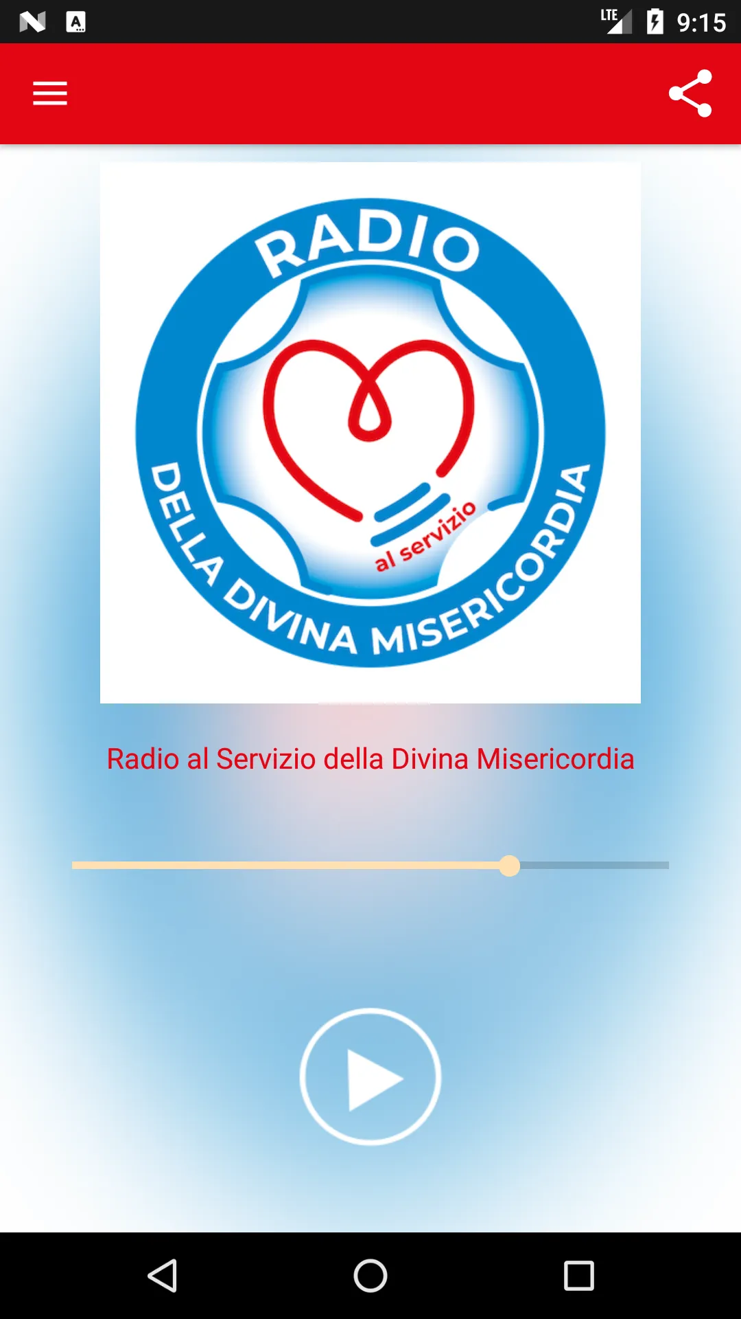 Radio al serv.Div.Misericordia | Indus Appstore | Screenshot