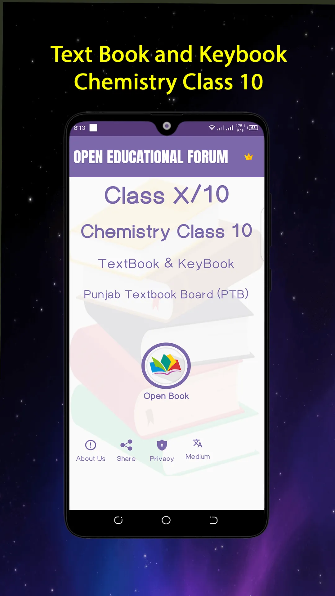 Key & Textbook Chemistry 10 | Indus Appstore | Screenshot