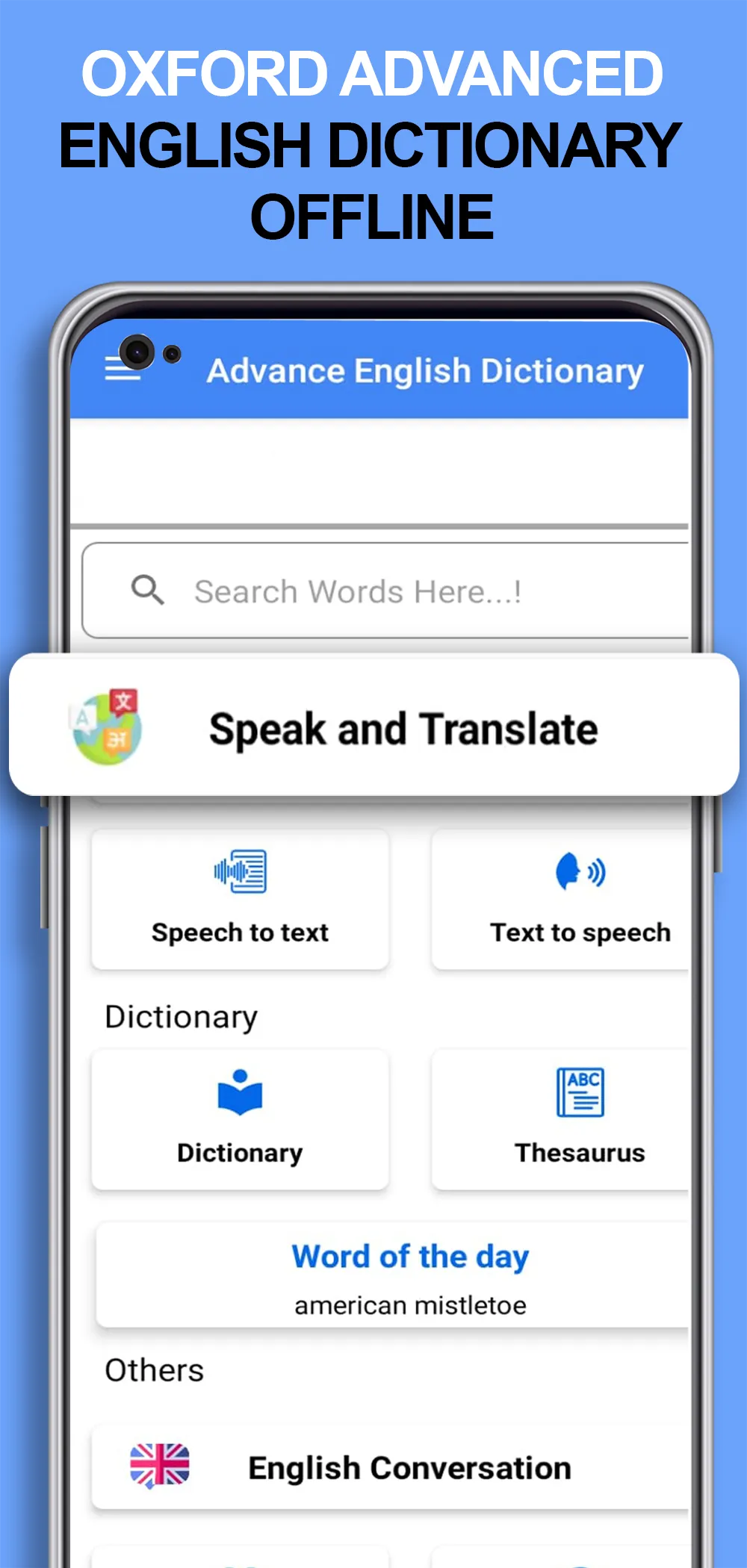 Advanced Dictionary of English | Indus Appstore | Screenshot