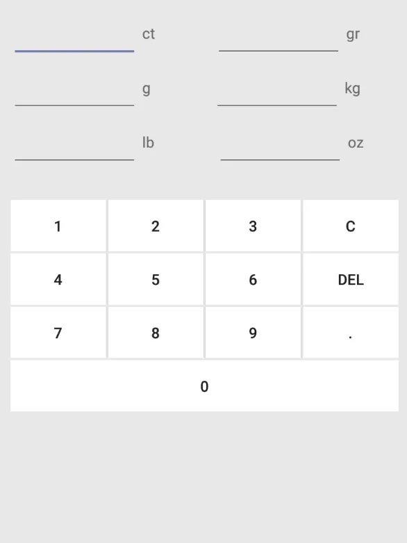 Weight unit converter | Indus Appstore | Screenshot